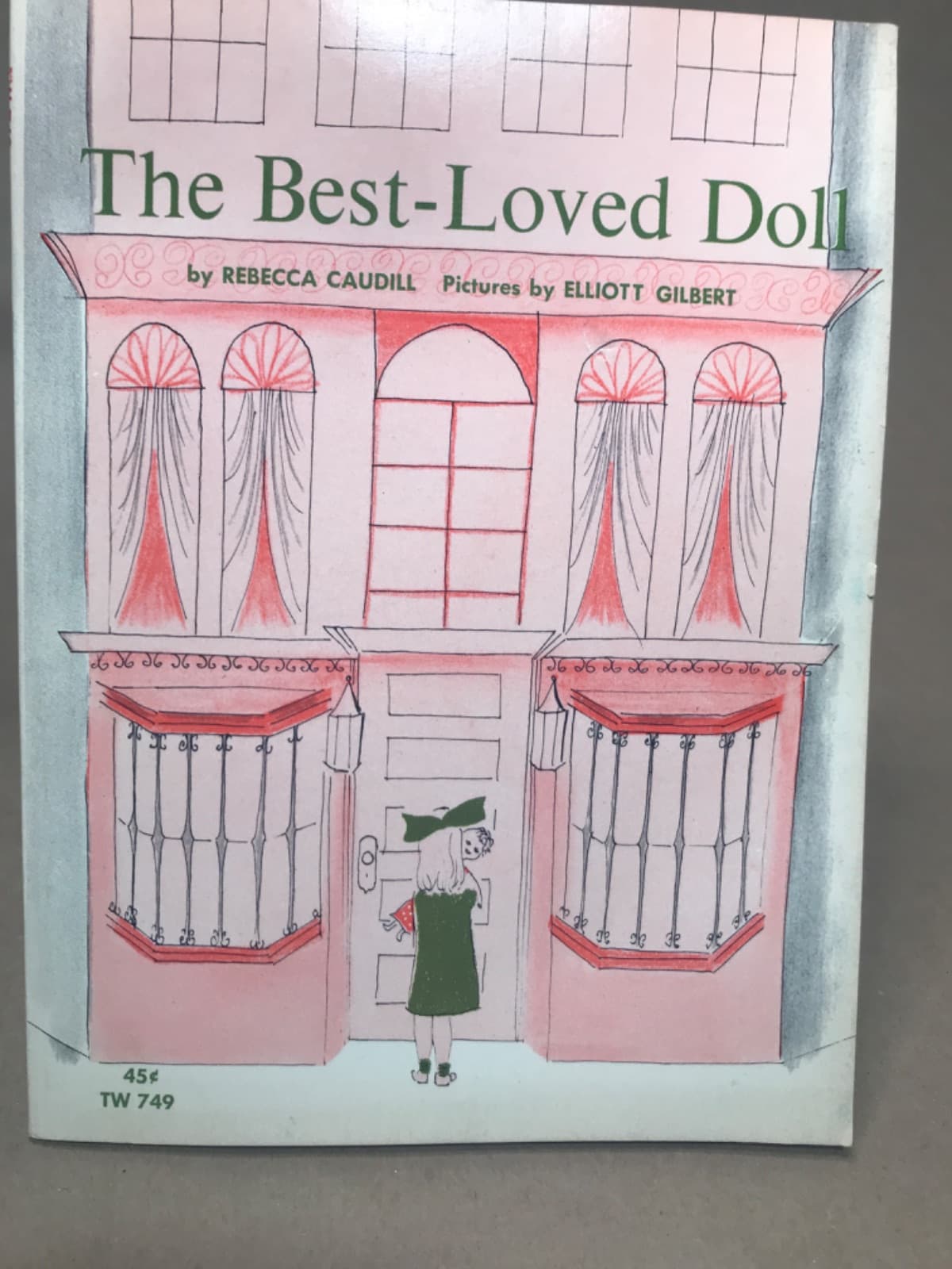 The Best-Loved Doll by Rebecca Caudill - front cover