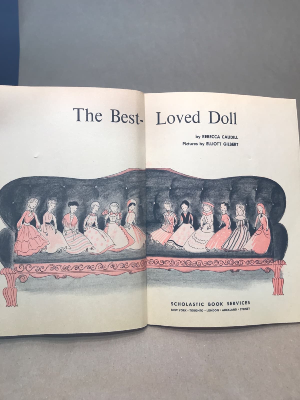 The Best-Loved Doll by Rebecca Caudill - title page