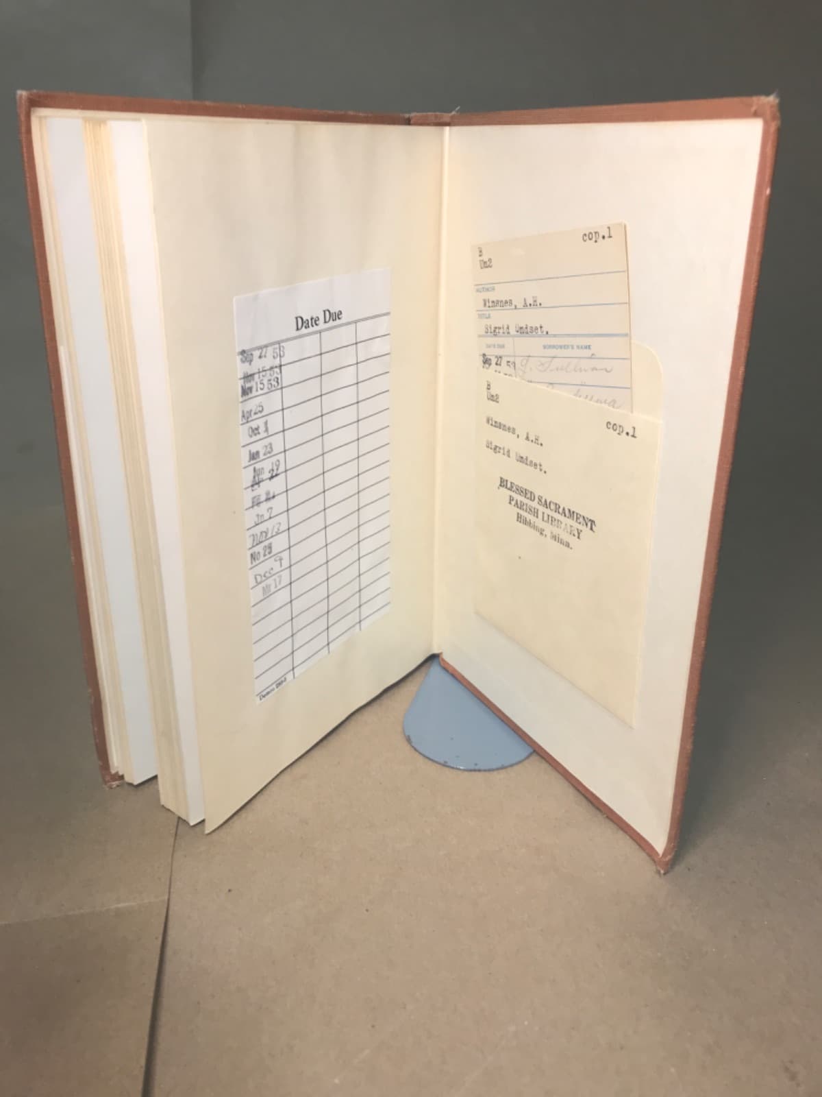 Sigrid Undset: A Study in Christian Realism by A. H. Winsnes - additional view