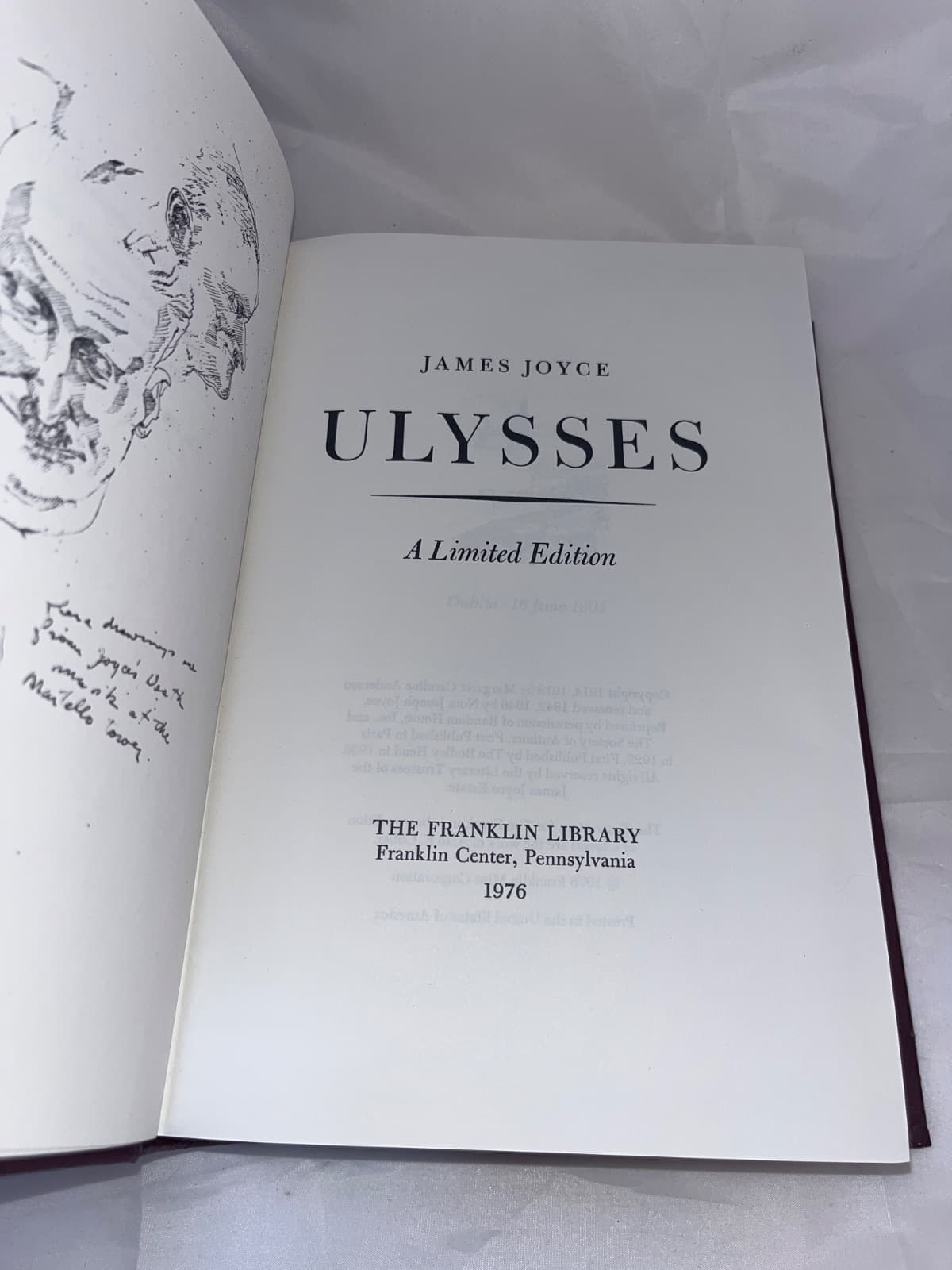 Ulysses by James Joyce - title page