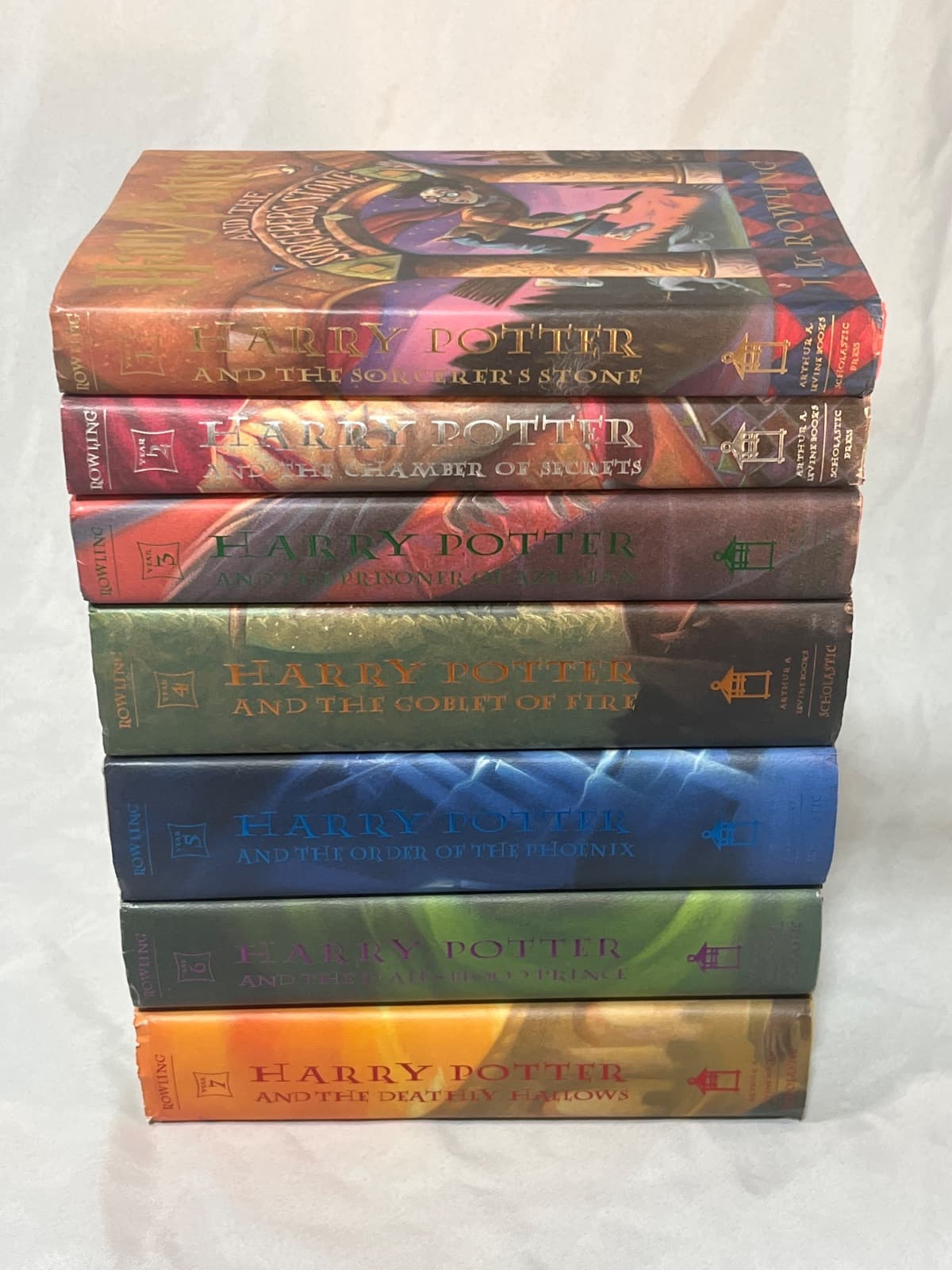 Harry Potter Series - Book Set 1-7 by J.K. Rowling - front cover