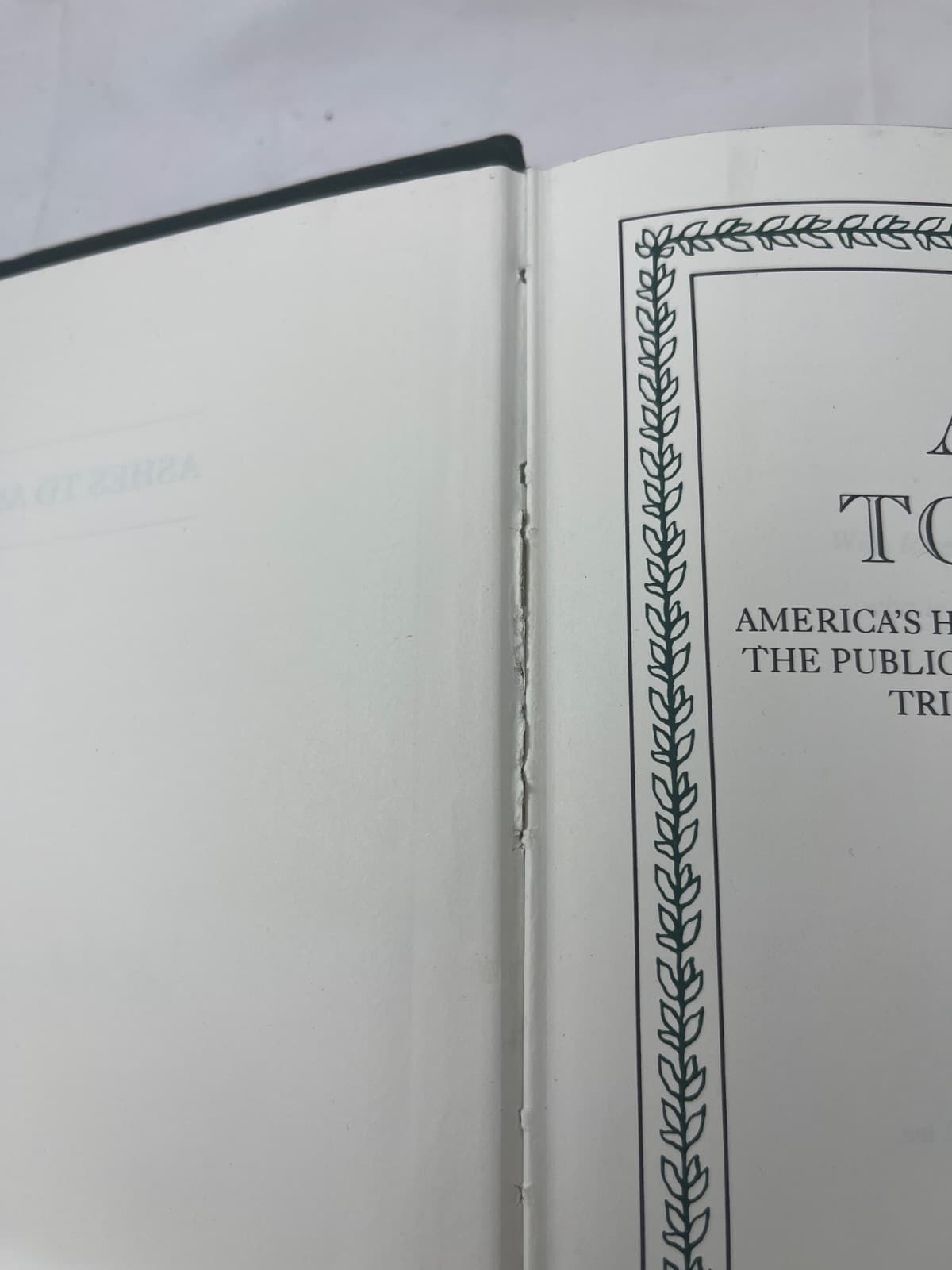 Ashes to Ashes - Richard Kluger - Easton Press - SIGNED  by Richard Kluger - additional view