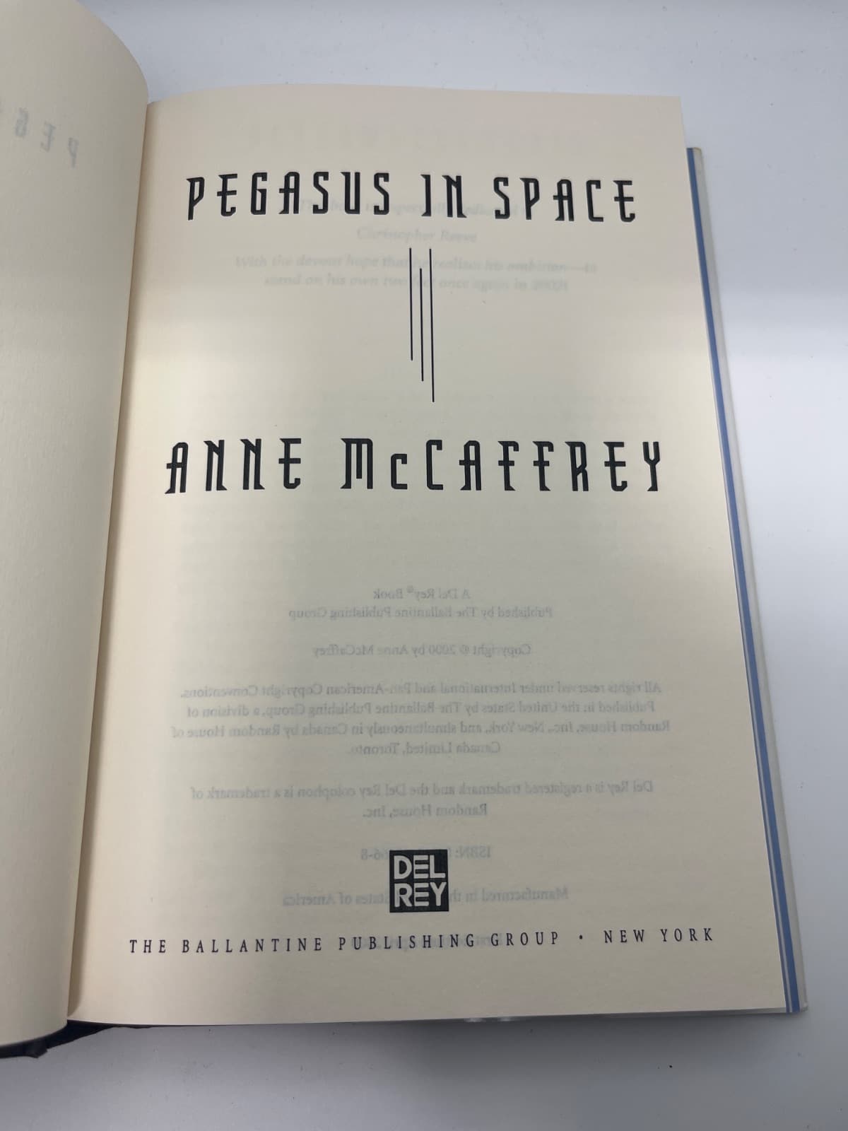 The Talents Saga - The Wings of Pegasus & Pegasus in Space - Anne McCaffrey - HCDJ BCE  by Anne McCaffrey - additional view