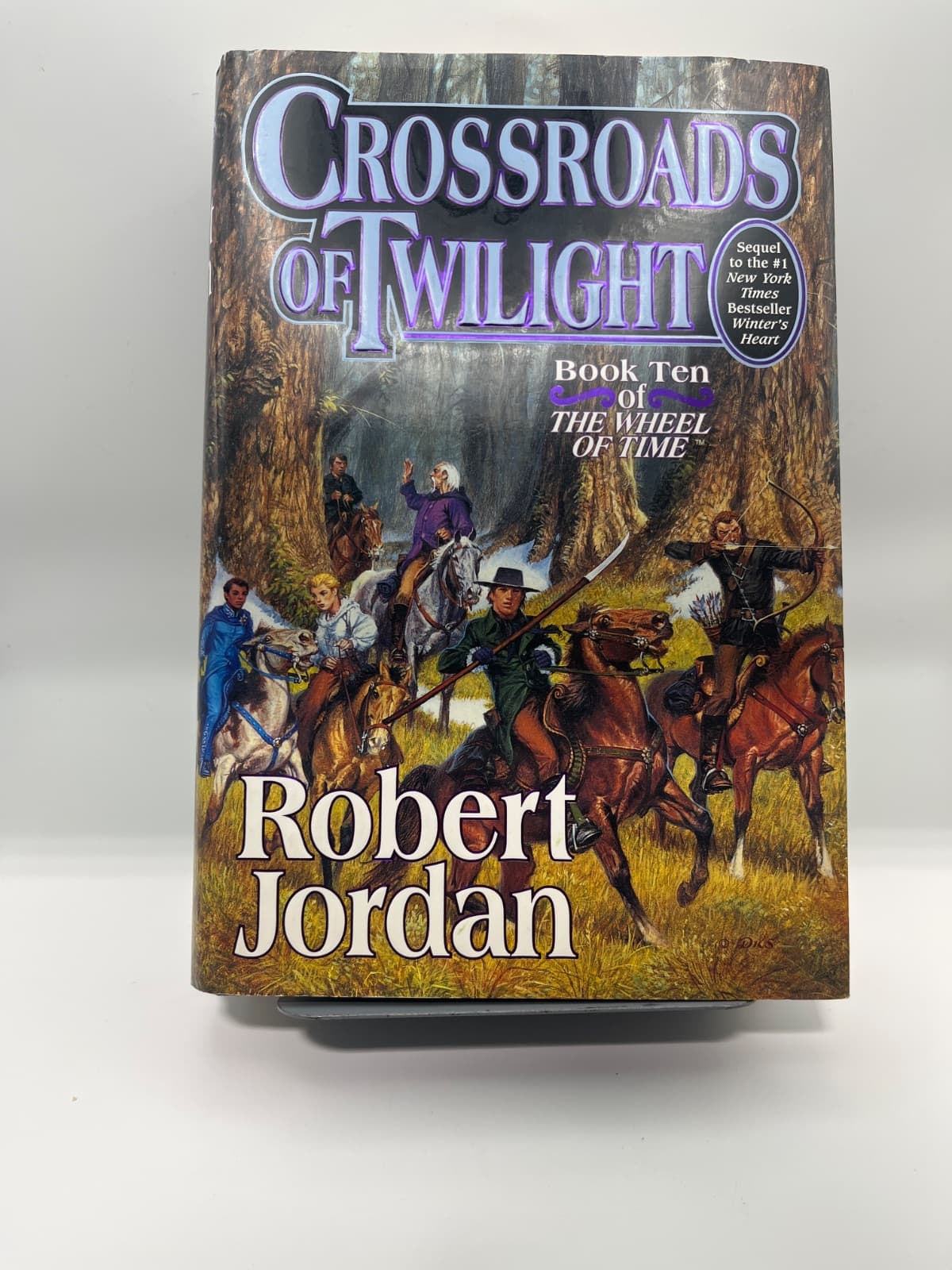Crossroads of Twilight - Robert Jordan - Wheel of Time - Hardcover - First Edition/First Print  by Robert Jordan - front cover