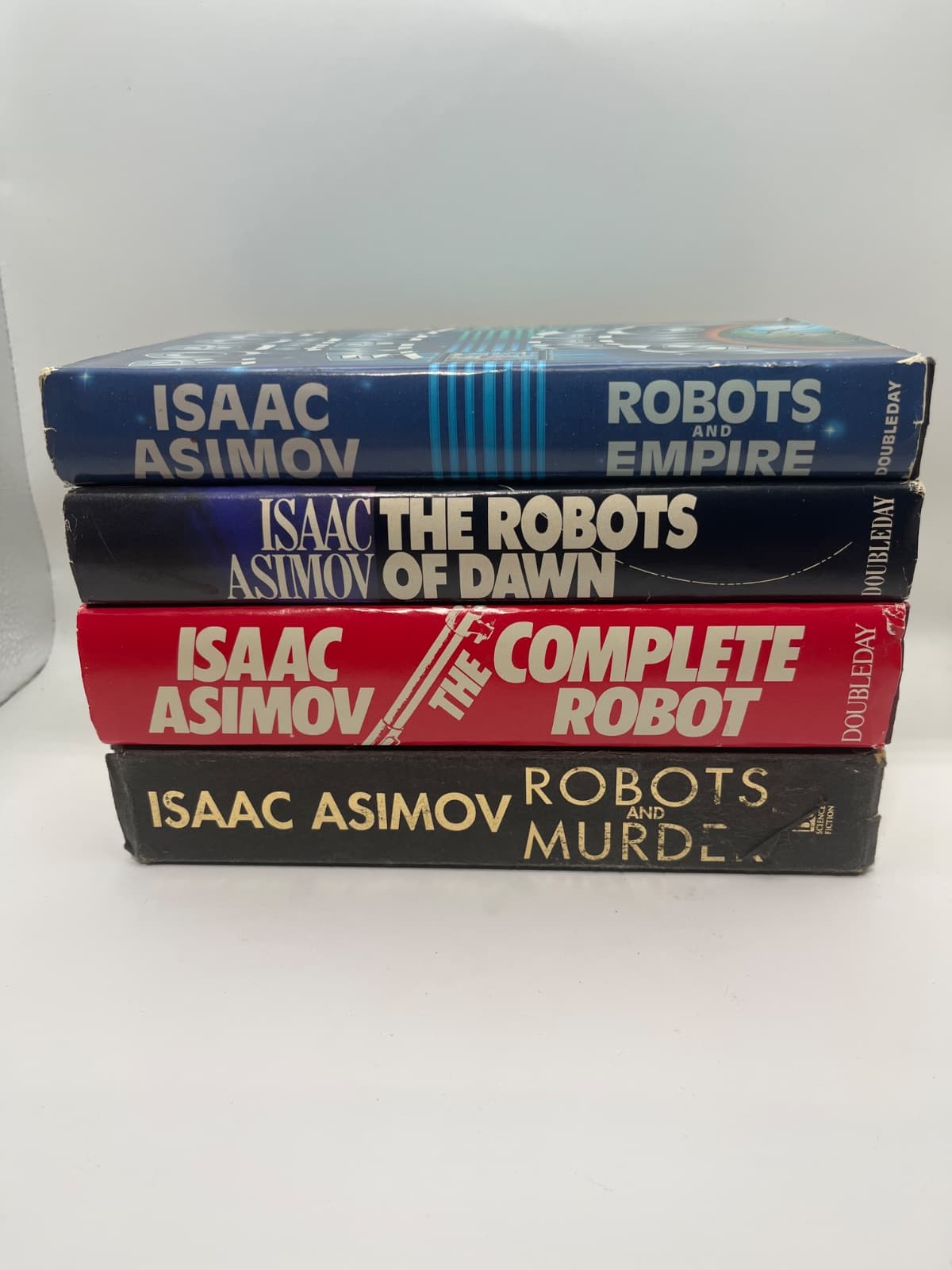 Isaac Asimov Robot Series Lot Of 4 Hardcover Books W/ DJ BCE by Isaac Asimov - front cover