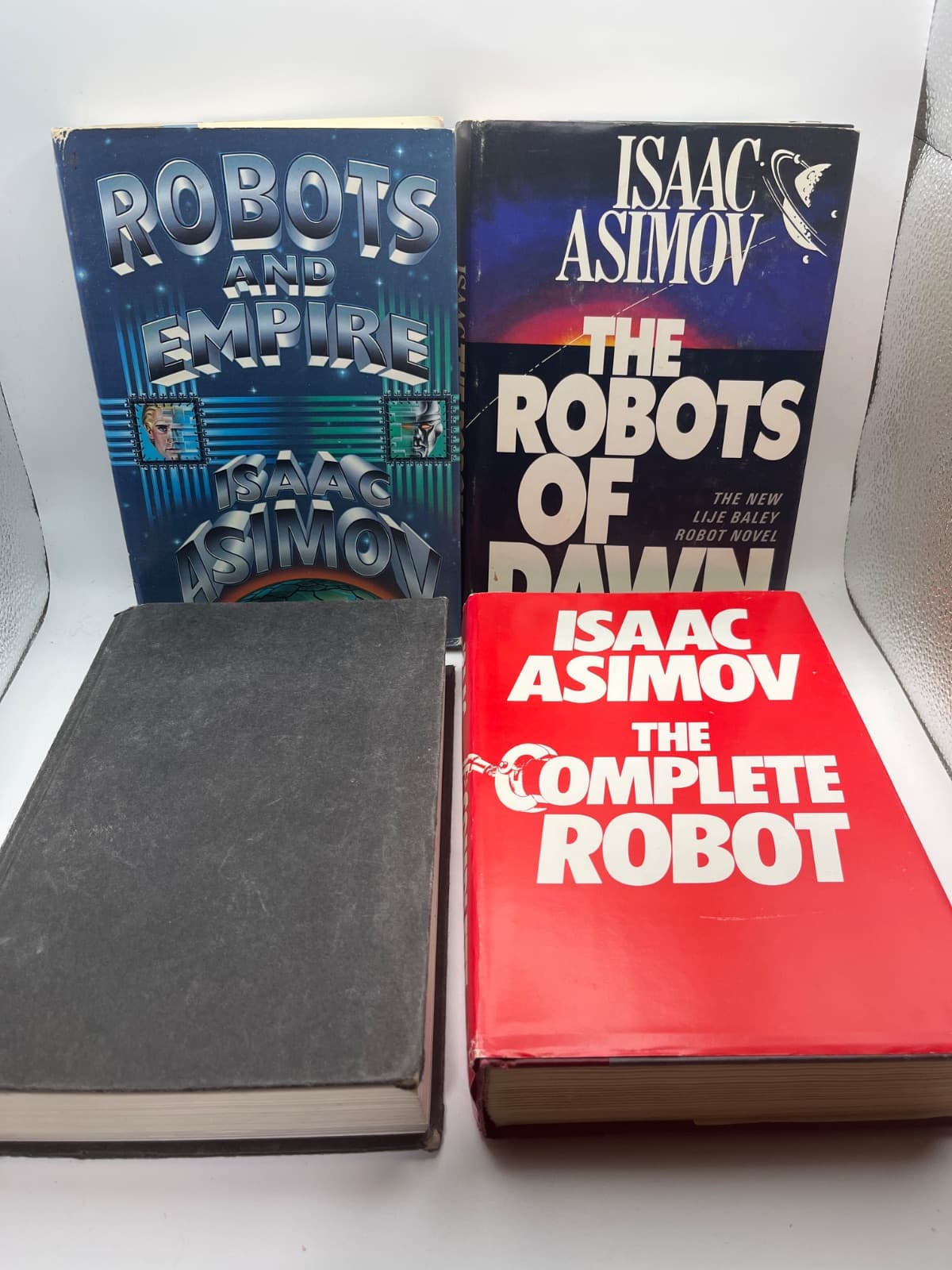 Isaac Asimov Robot Series Lot Of 4 Hardcover Books W/ DJ BCE by Isaac Asimov - additional view