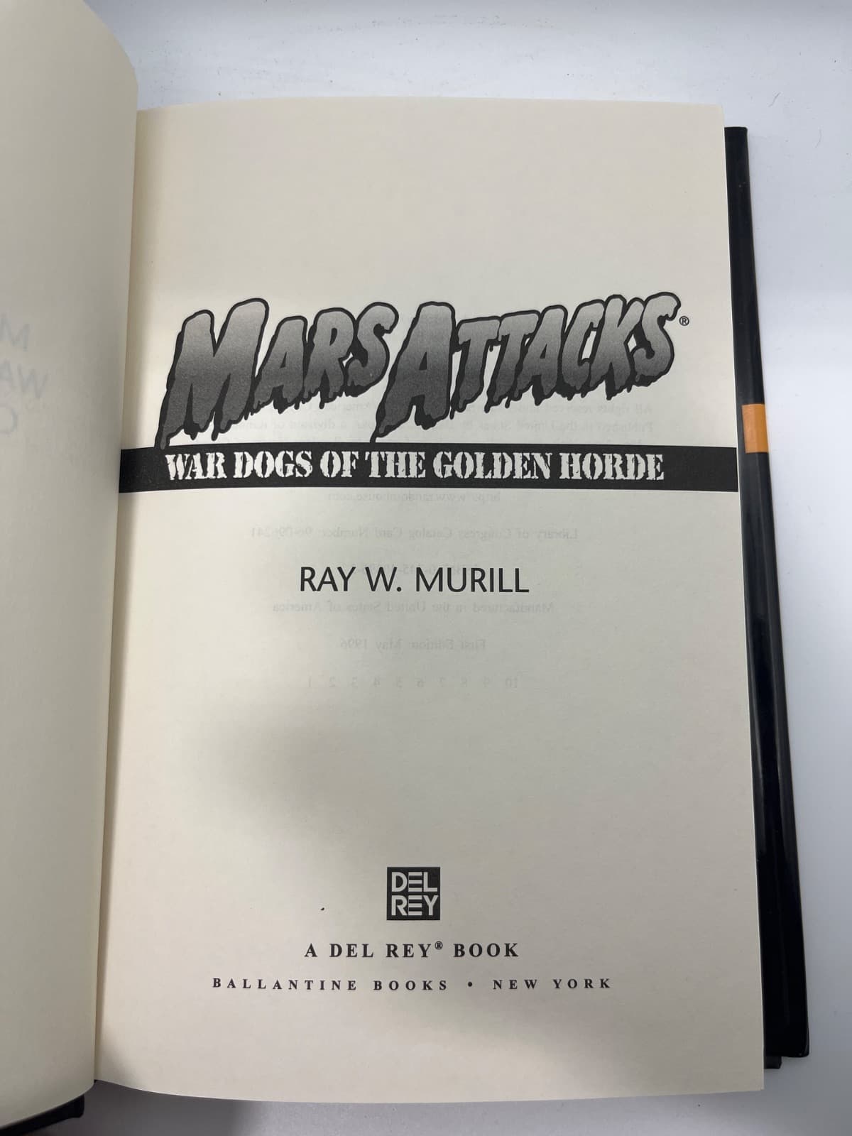 Mars Attacks: War Dogs of the Golden Horde - Trading Card Included  by Ray W. Murill - title page
