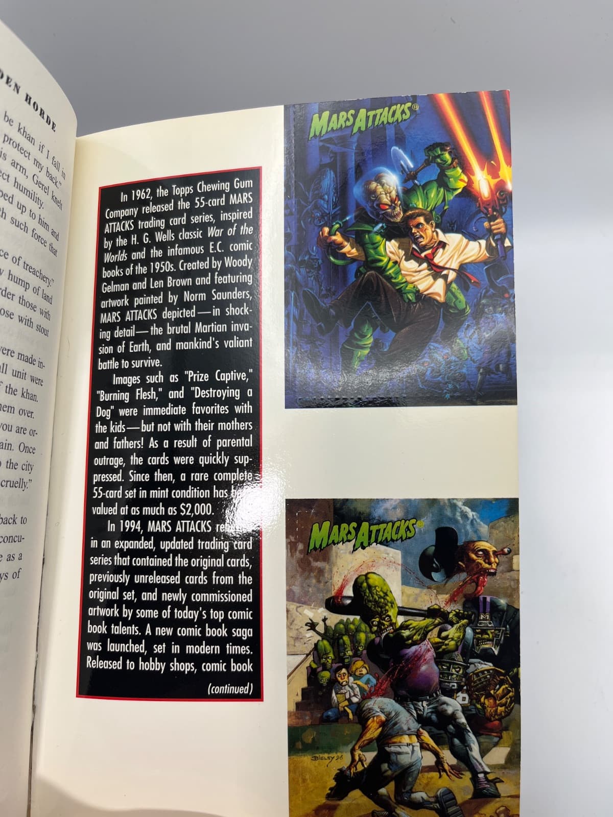Mars Attacks: War Dogs of the Golden Horde - Trading Card Included  by Ray W. Murill - additional view