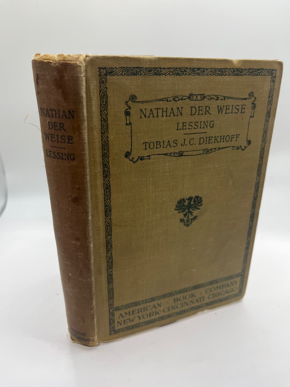 Nathan der Weise by Gotthold Ephraim Lessing - quarter view showing binding condition