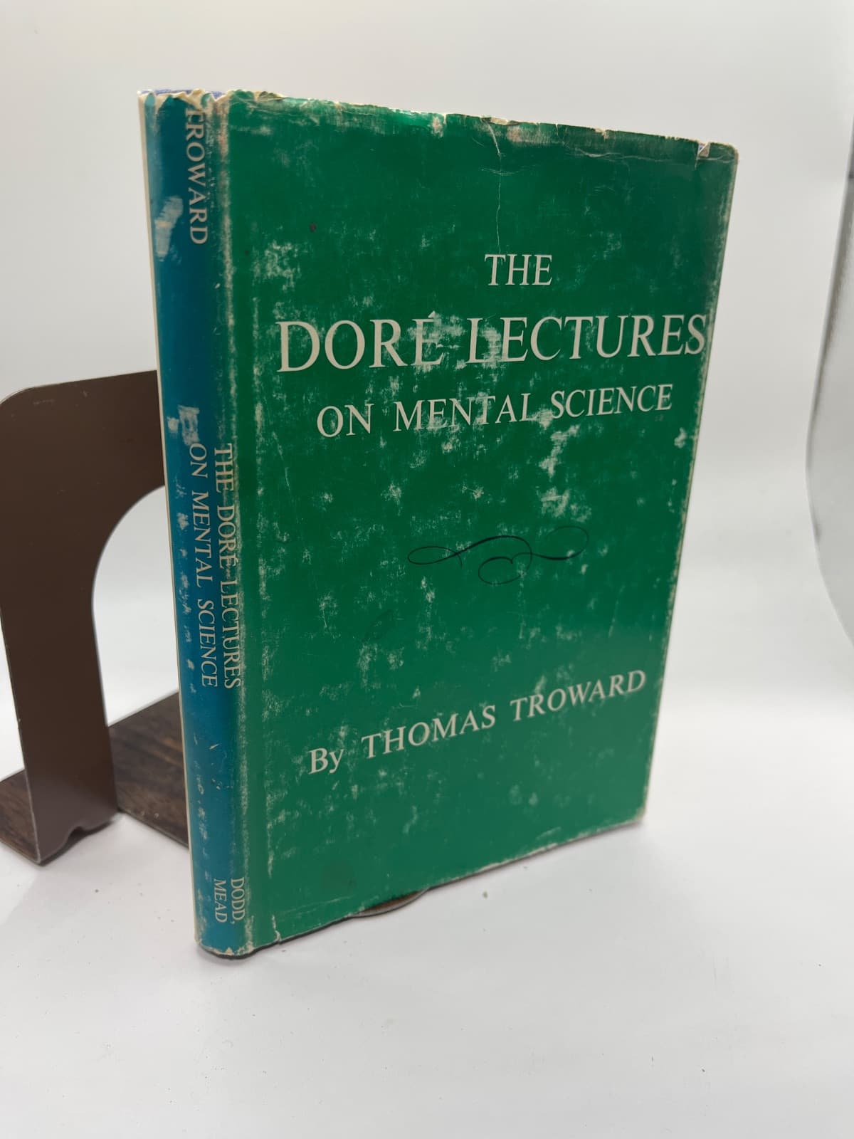 The Dore Lectures on Mental Science by Thomas Troward - quarter view showing binding condition