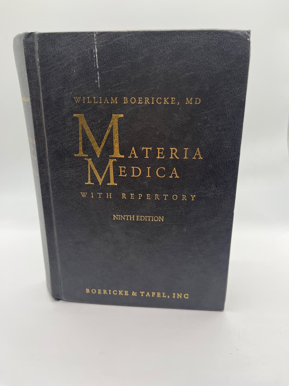 Materia Medica with Repertory by William Boericke, MD - front cover