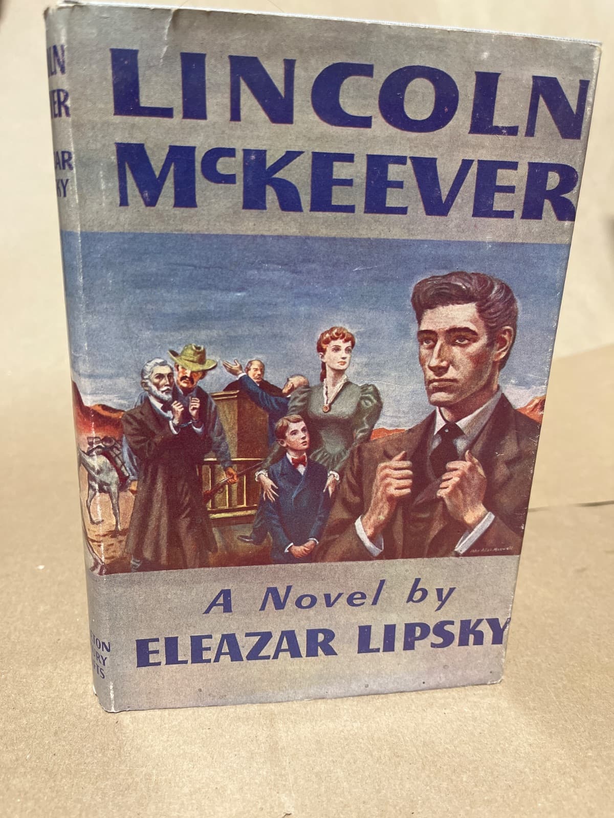 Lincoln McKeever by Eleazar Lipsky - front cover