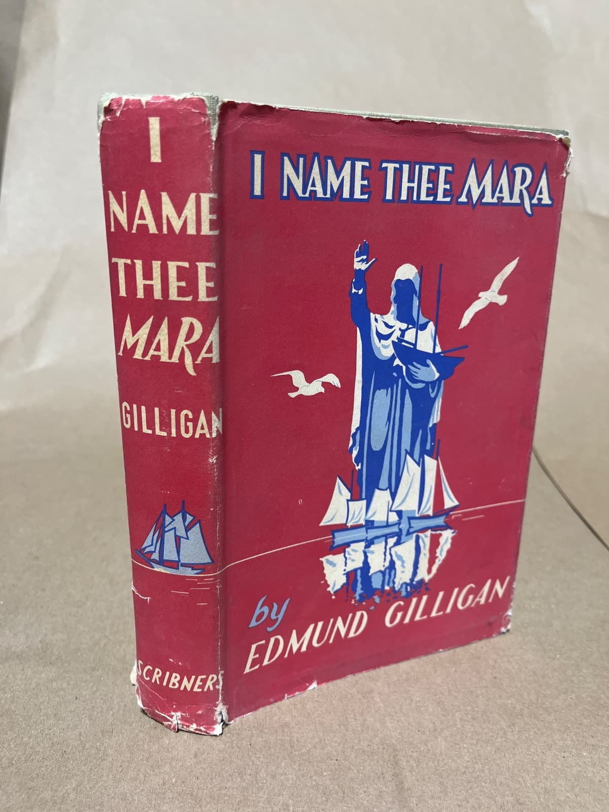 I Name Thee Mara by Edmund Gilligan - quarter view showing binding condition