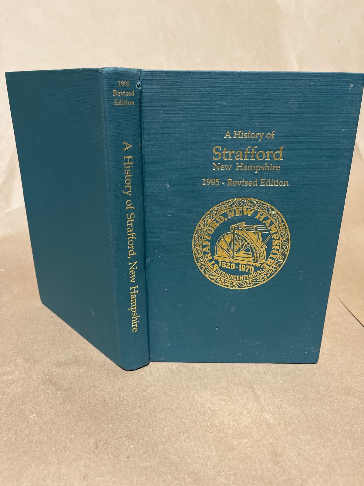 A History of Strafford, New Hampshire - quarter view showing binding condition