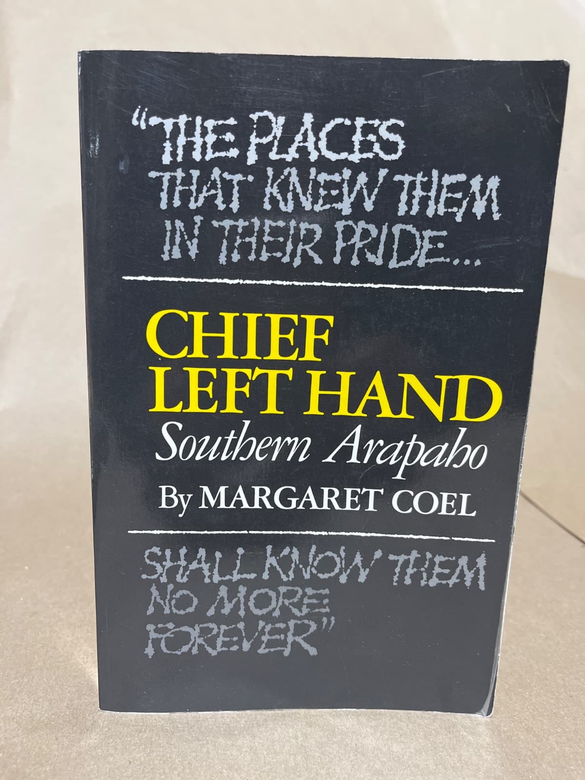 Chief Left Hand: Southern Arapaho by Margaret Coel - front cover