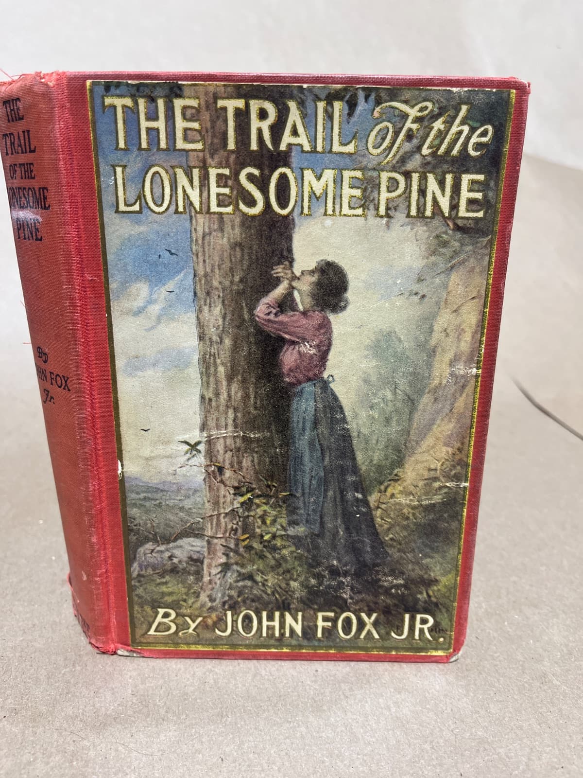 The Trail of the Lonesome Pine by John Fox, Jr. - front cover