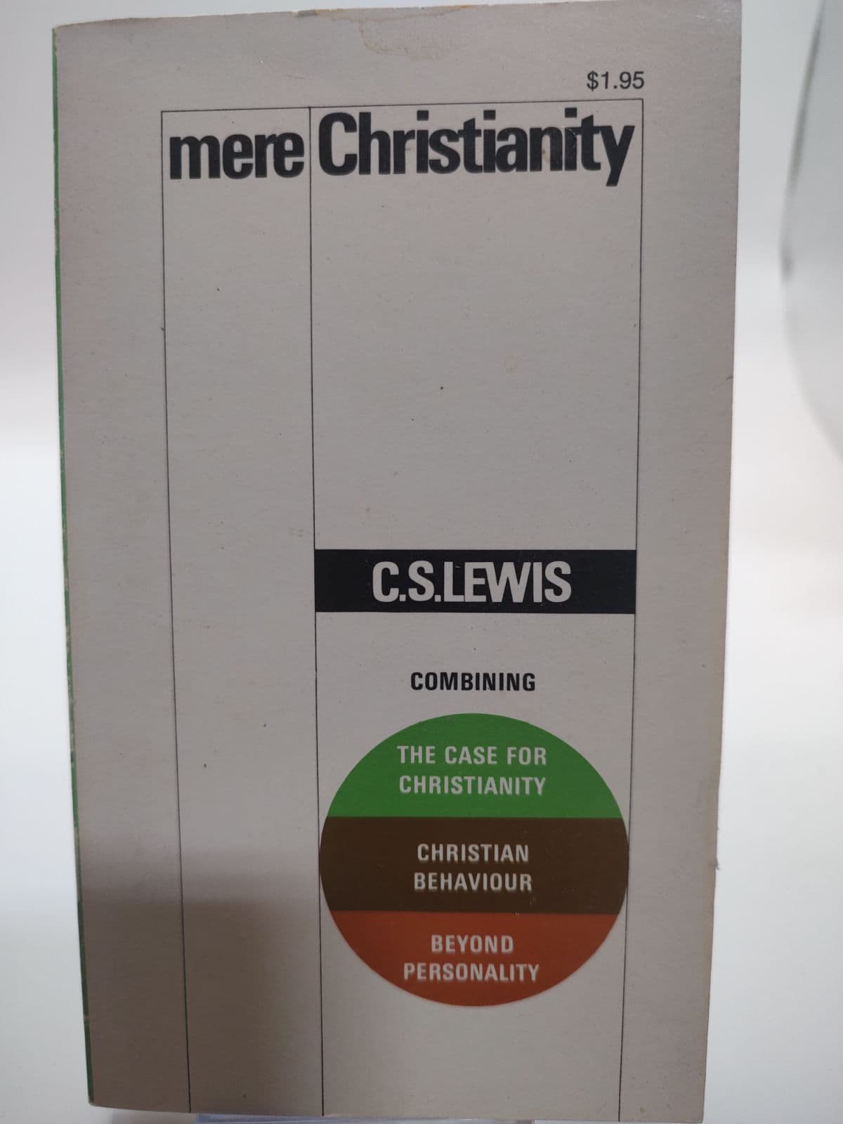 Mere Christianity by C.S. Lewis - front cover