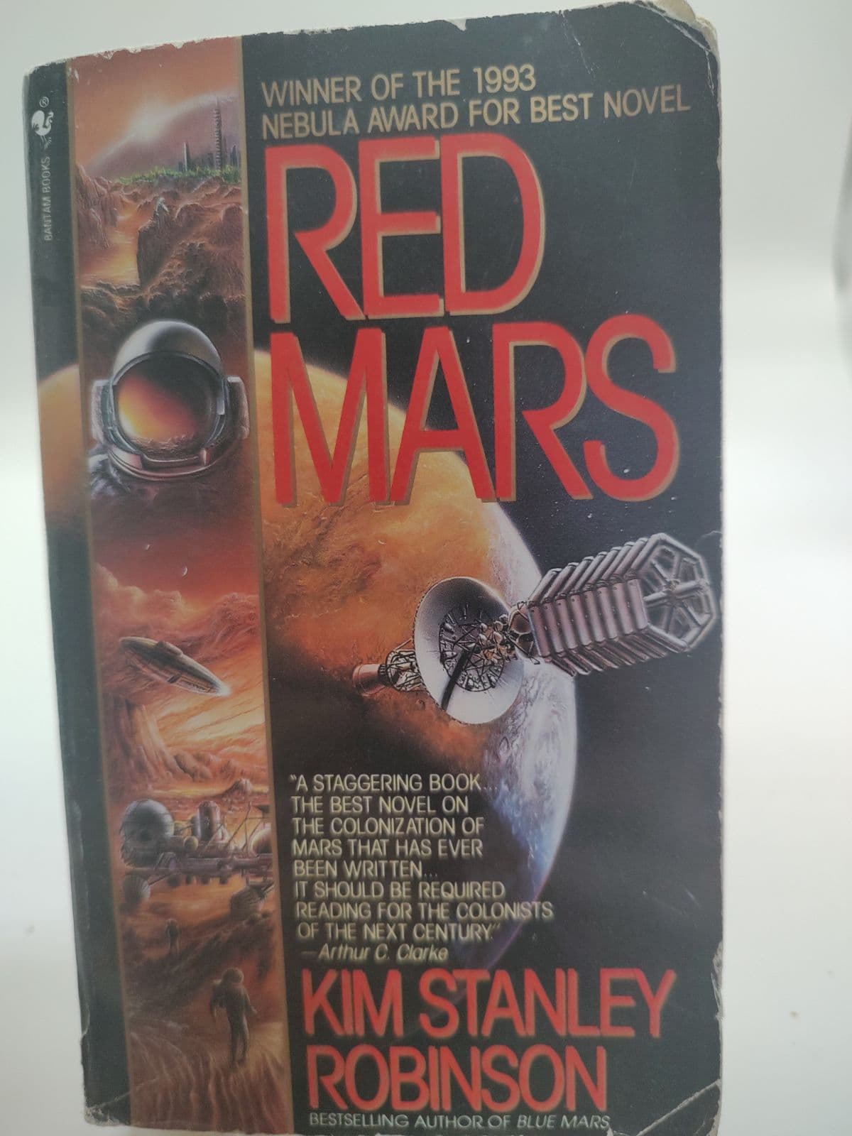 Red Mars by Kim Stanley Robinson - front cover