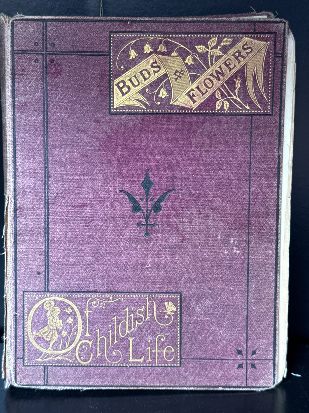 Buds and Flowers of Childish Life - front cover
