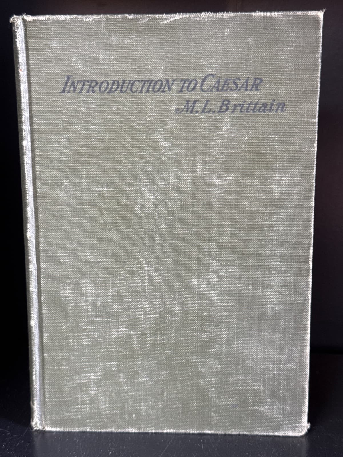 Introduction to Caesar by M. L. Brittain - front cover