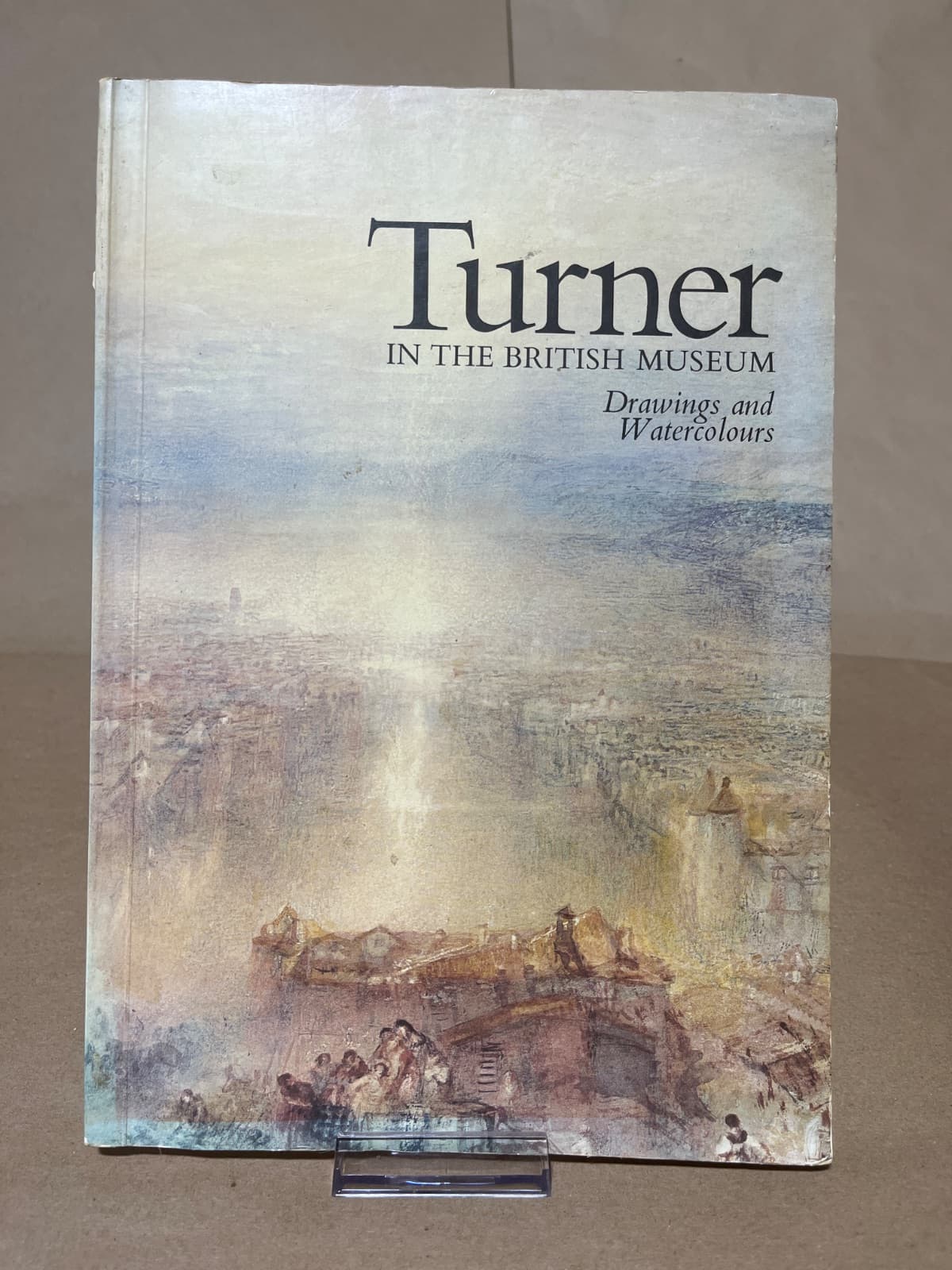 Turner in the British Museum: Drawings and Watercolours by Andrew Wilton - front cover