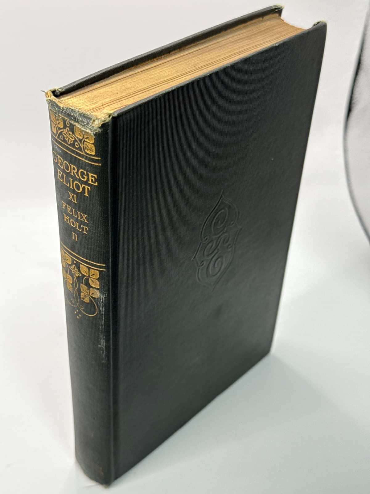 Felix Holt II by George Eliot - quarter view showing binding condition