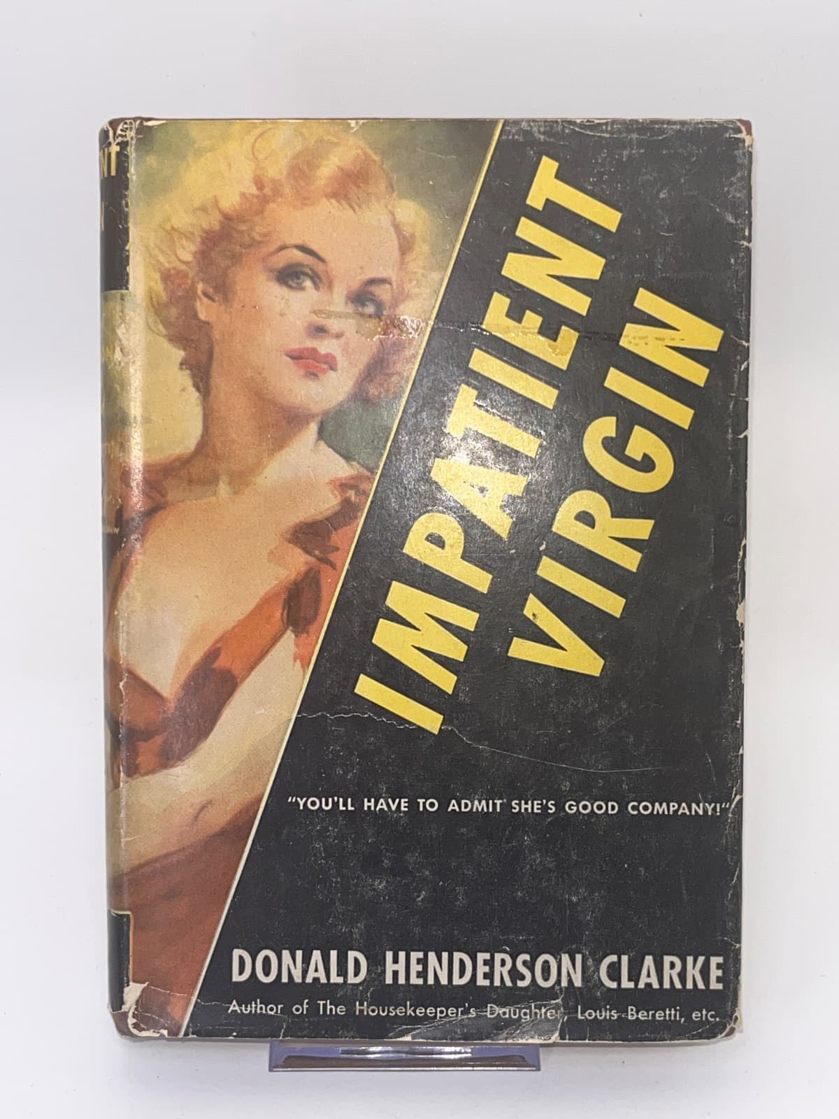 Impatient Virgin by Donald Henderson Clarke - front cover