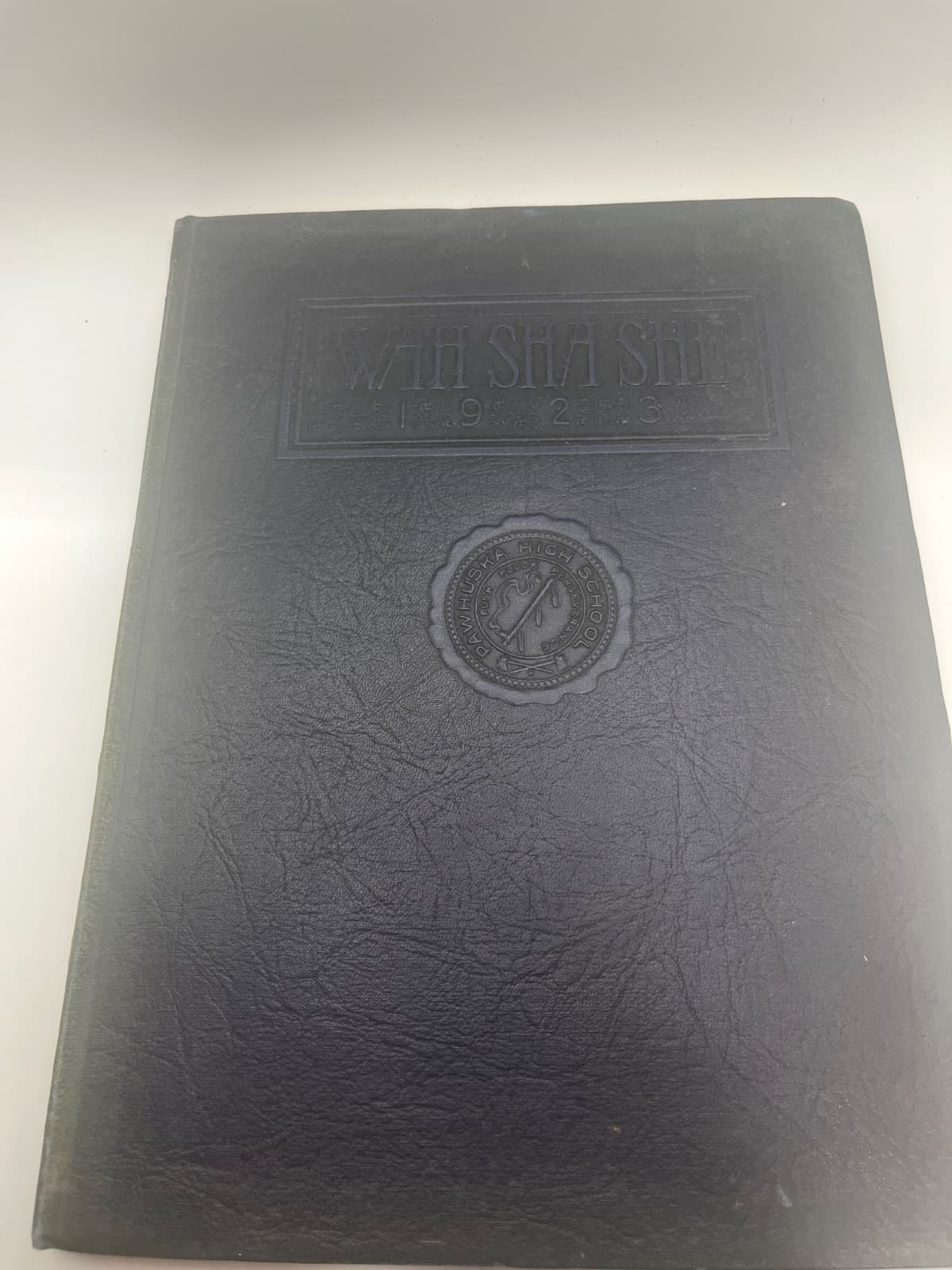 Wah-Sha-She - 1923 Yearbook - front cover