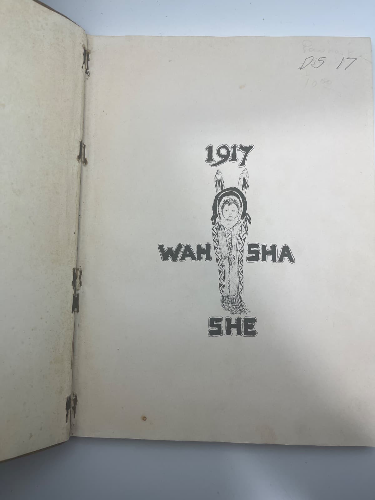 WAH-SHA-SHE - 1917 Yearbook - title page