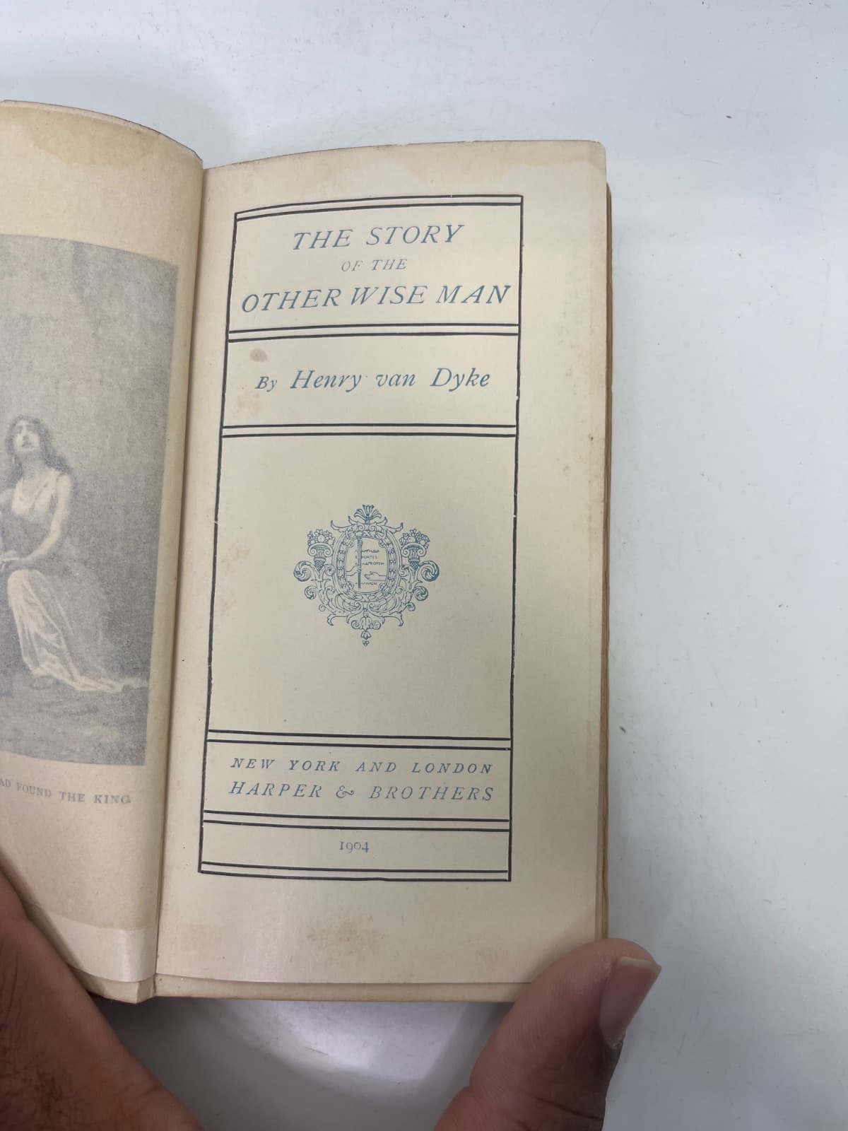 The Story of the Other Wise Man by Henry van Dyke - title page