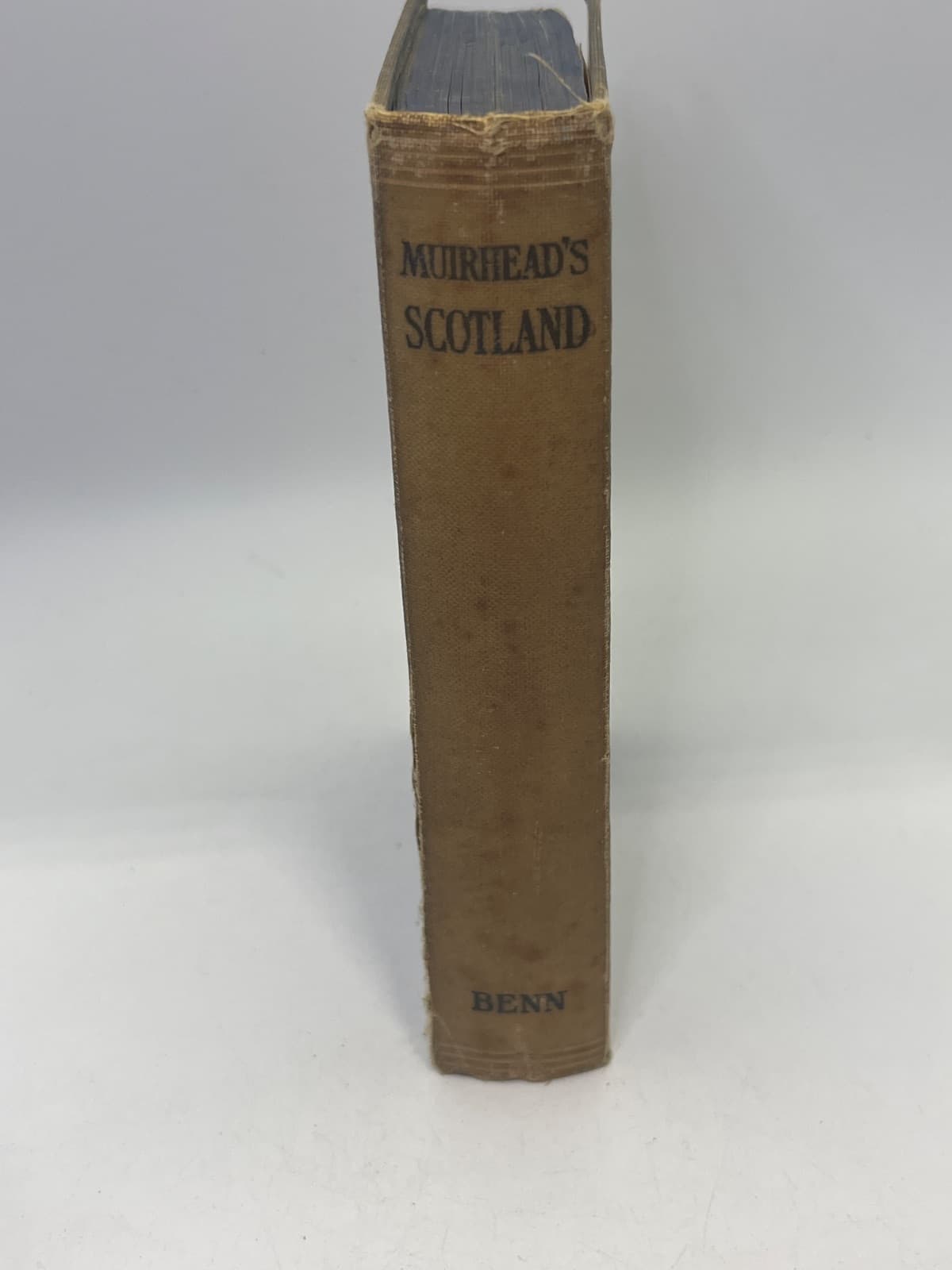 Scotland by L. Russell Muirhead - quarter view showing binding condition