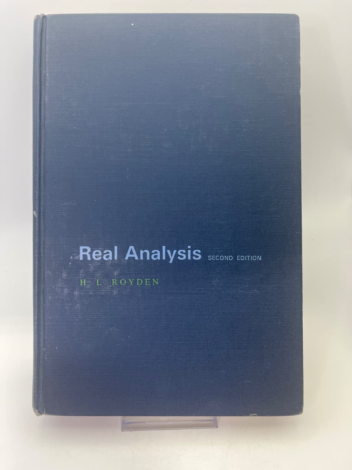 Real Analysis - Second Edition  by H. L. Royden - front cover