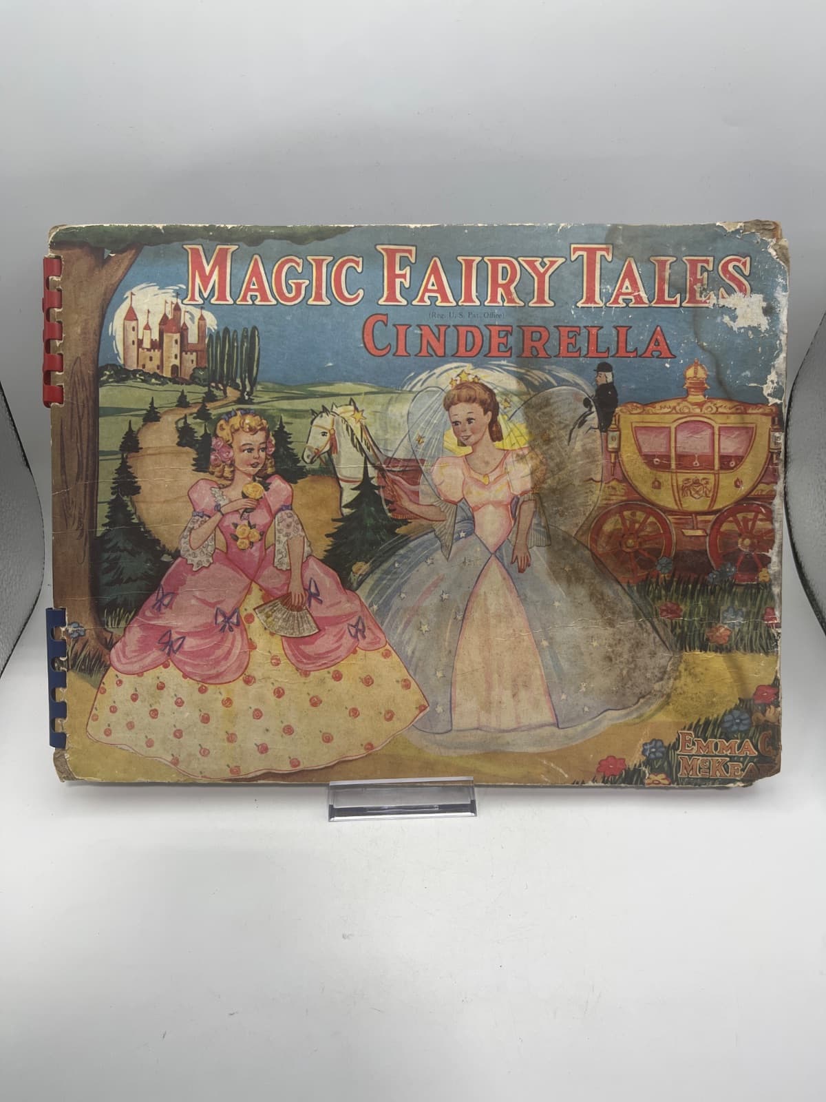 Magic Fairy Tales: Cinderella - 1943 - WATER DAMAGE  - front cover
