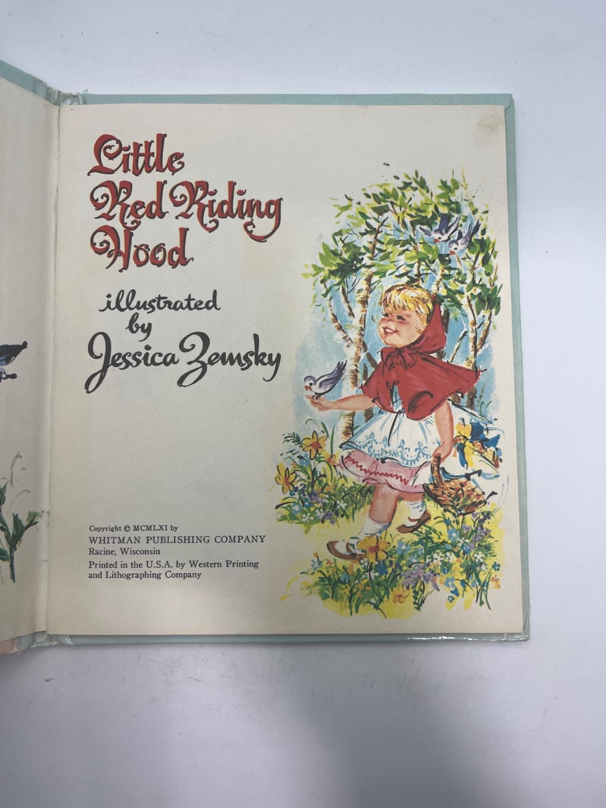 Little Red Riding Hood - 1961 - title page