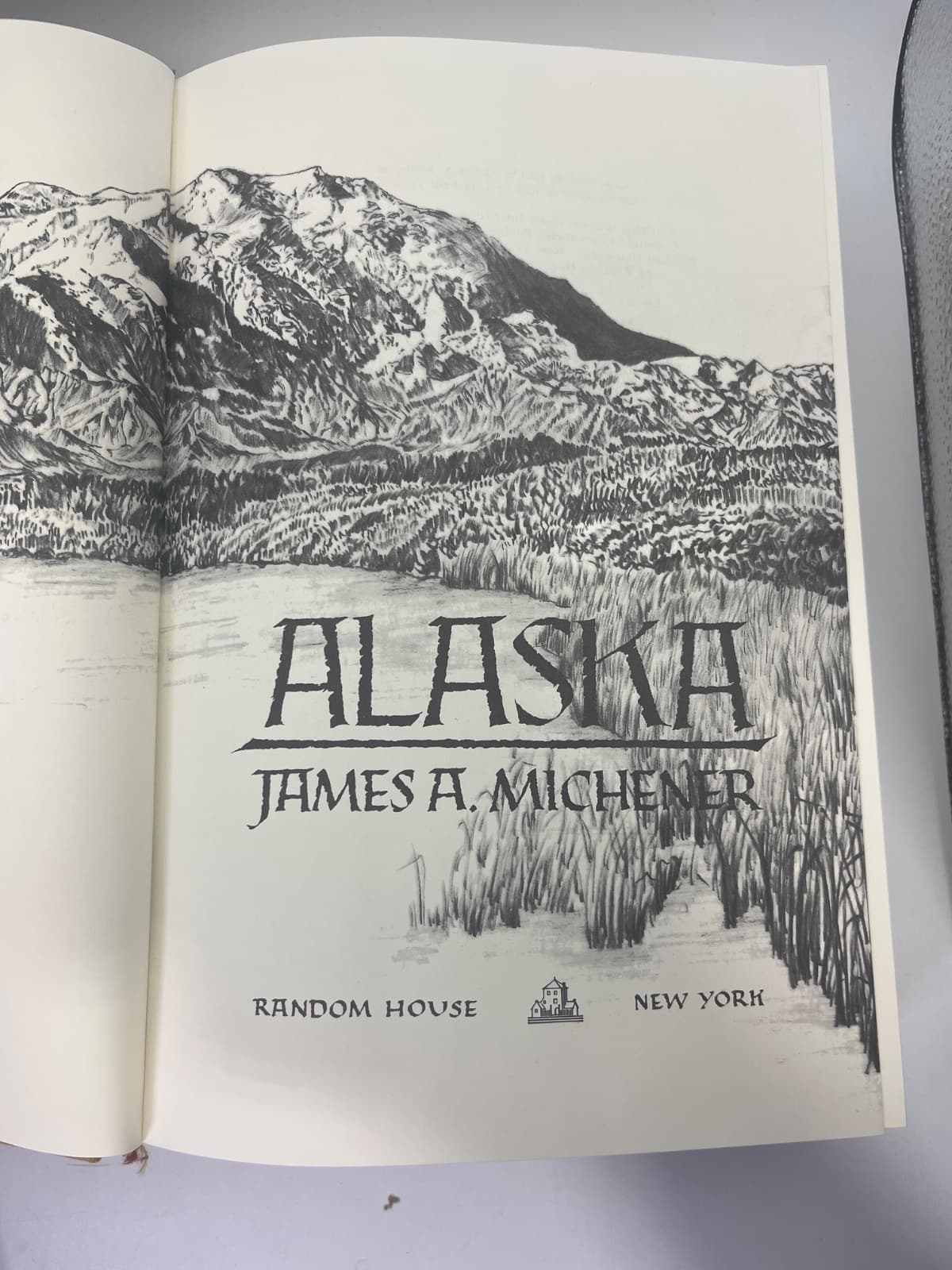 Alaska - FIRST EDITION  by James A. Michener - title page