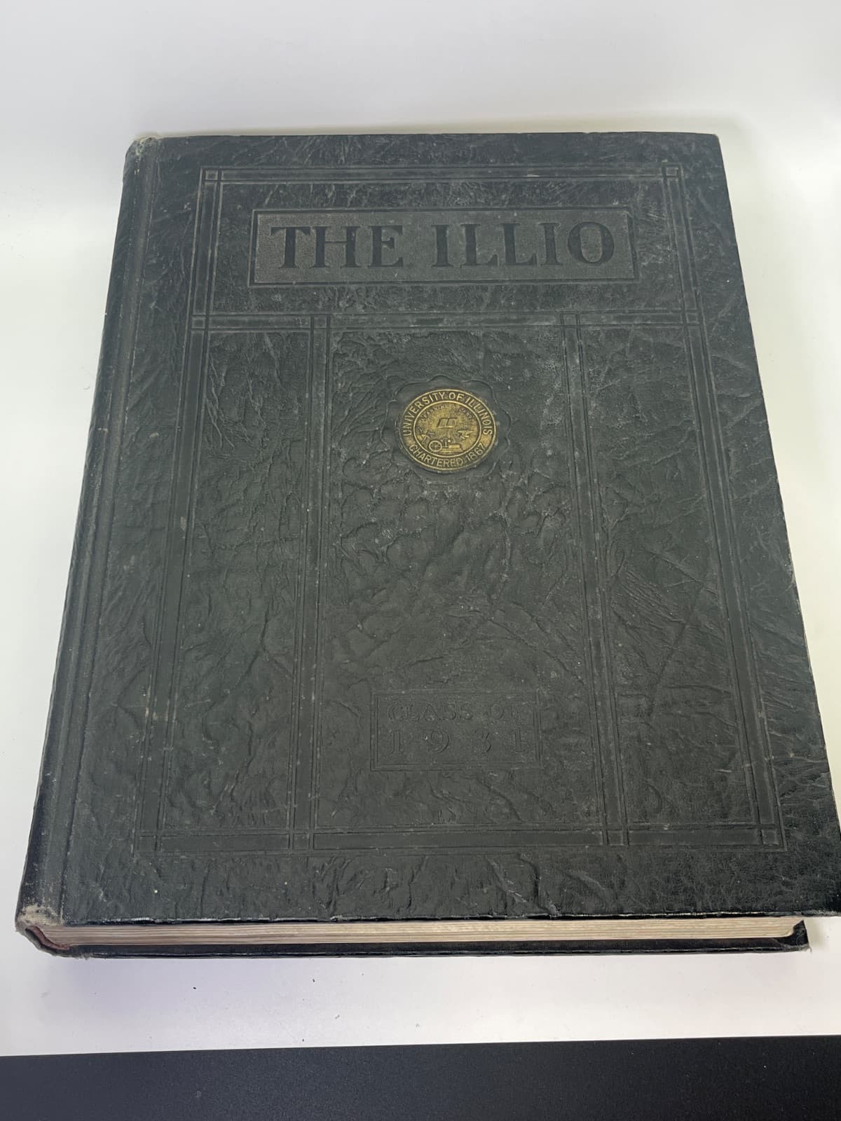 The Illio of 1931 - University of Illinois Yearbook  - front cover