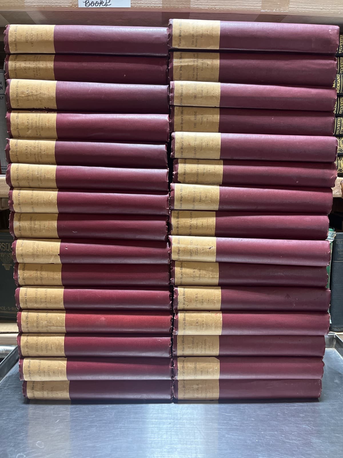 Victor Hugo International Limited Edition - Complete 30 Vol. Set - Estes & Lauriat  by Victor Hugo - front cover