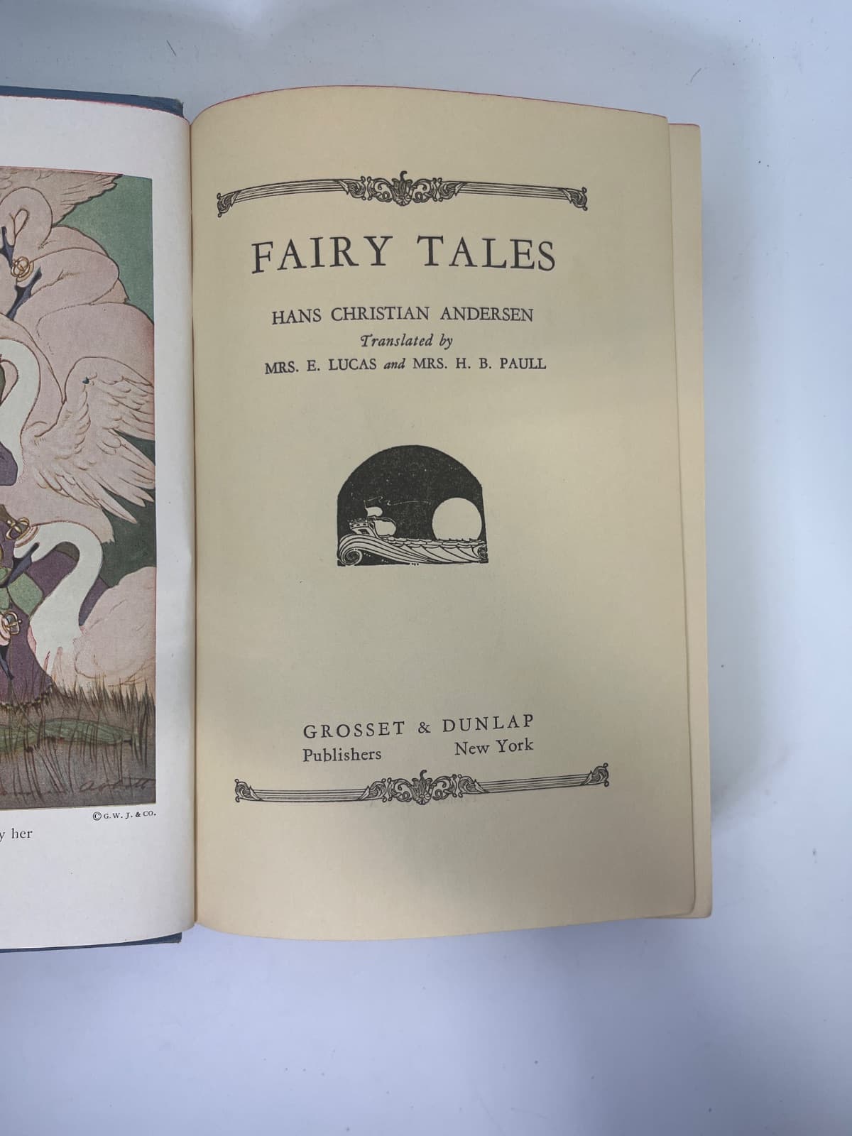 Andersen's Fairy Tales by Hans Christian Andersen - title page
