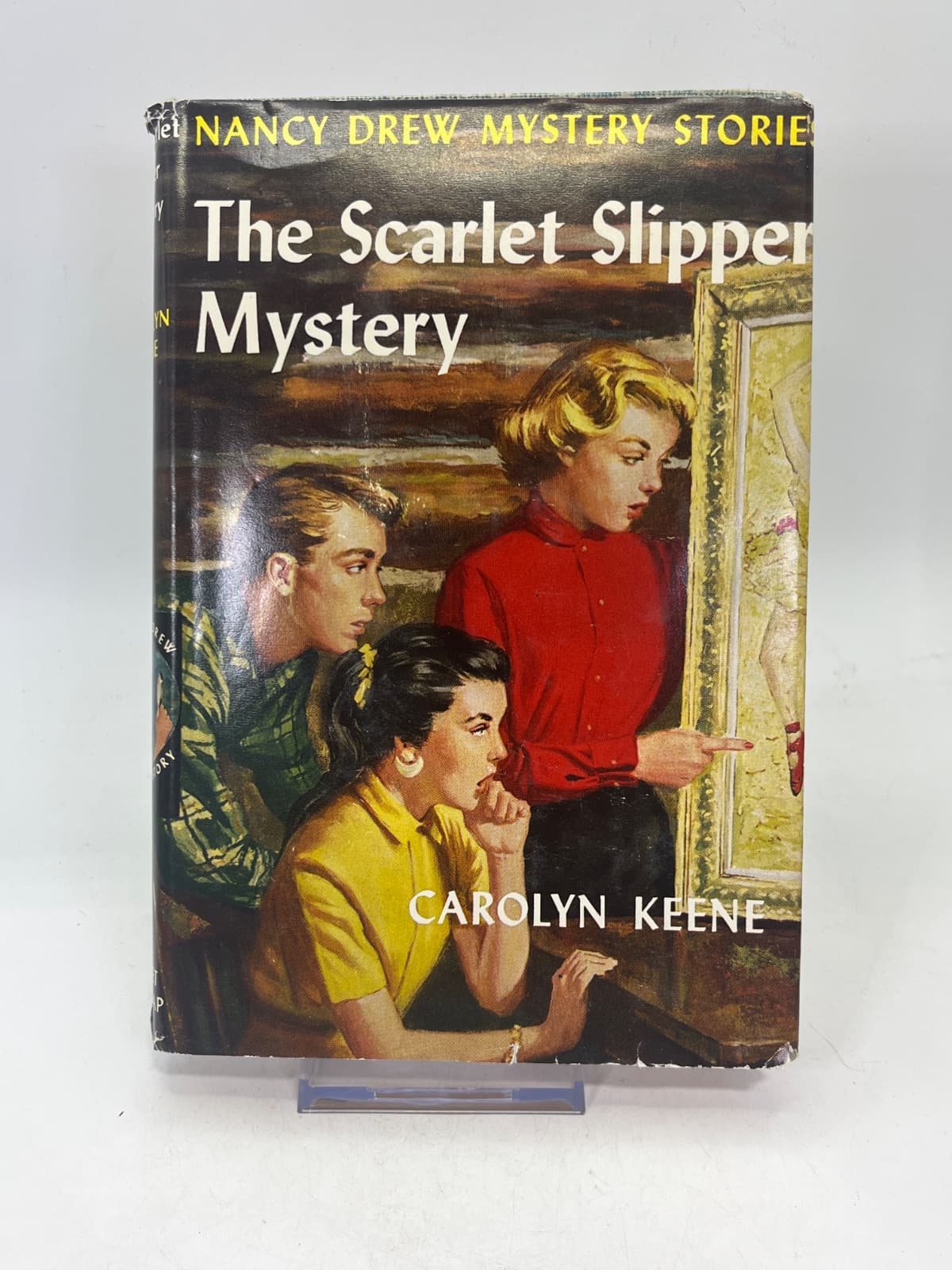 The Scarlet Slipper Mystery by Carolyn Keene - front cover