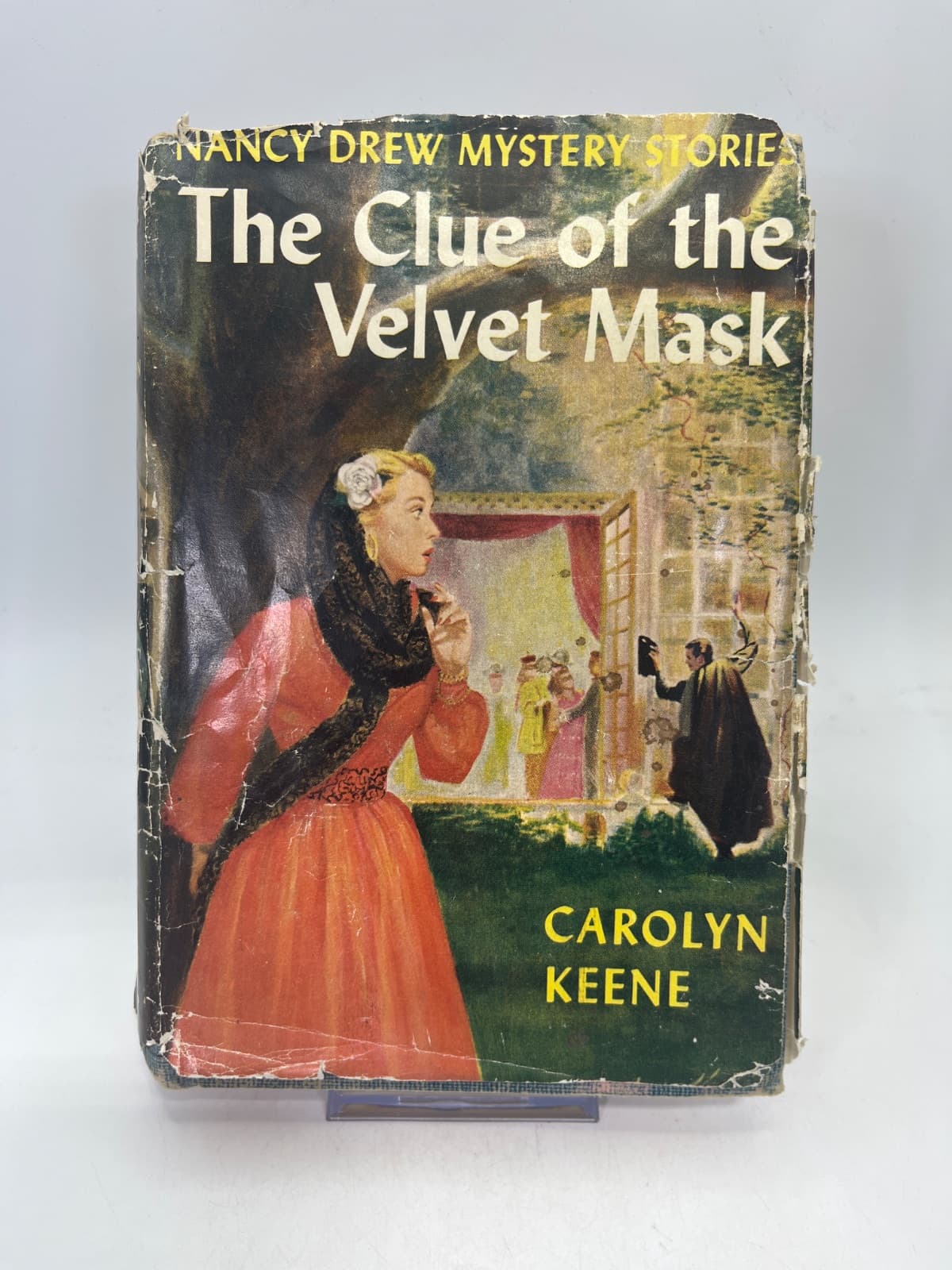 The Clue of the Velvet Mask by Carolyn Keene - front cover