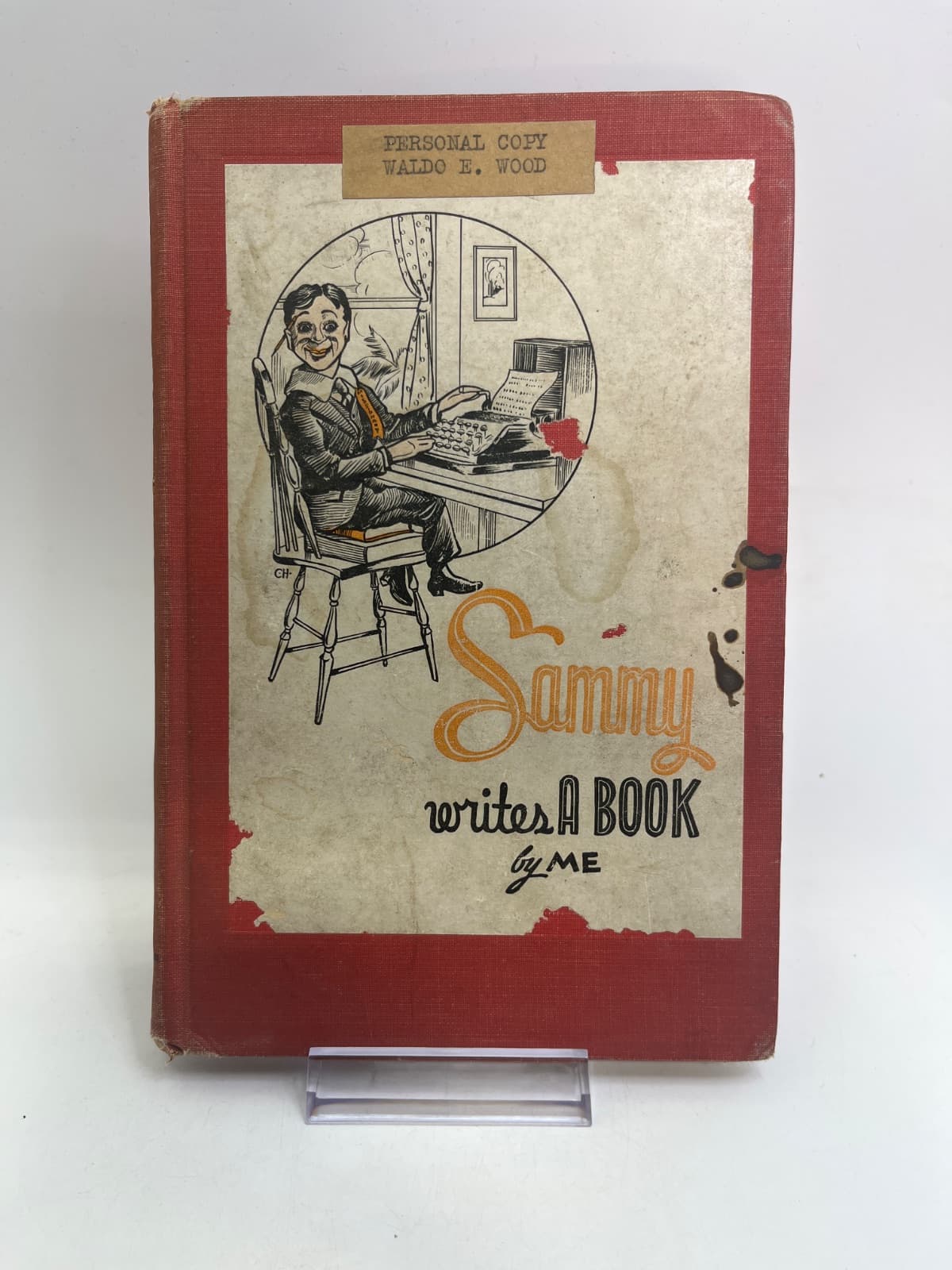 Sammy Writes a Book by Me - front cover