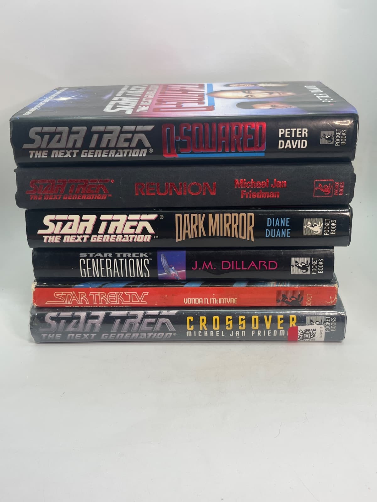 Star Trek Mixed Book Lot of 6 by Peter David - front cover