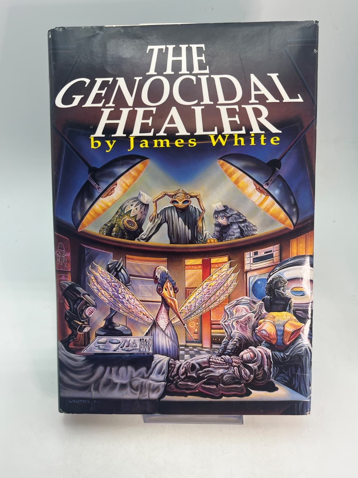 The Genocidal Healer by James White - front cover