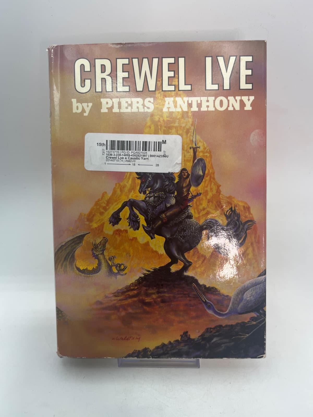 Crewel Lye: A Caustic Yarn by Piers Anthony - front cover