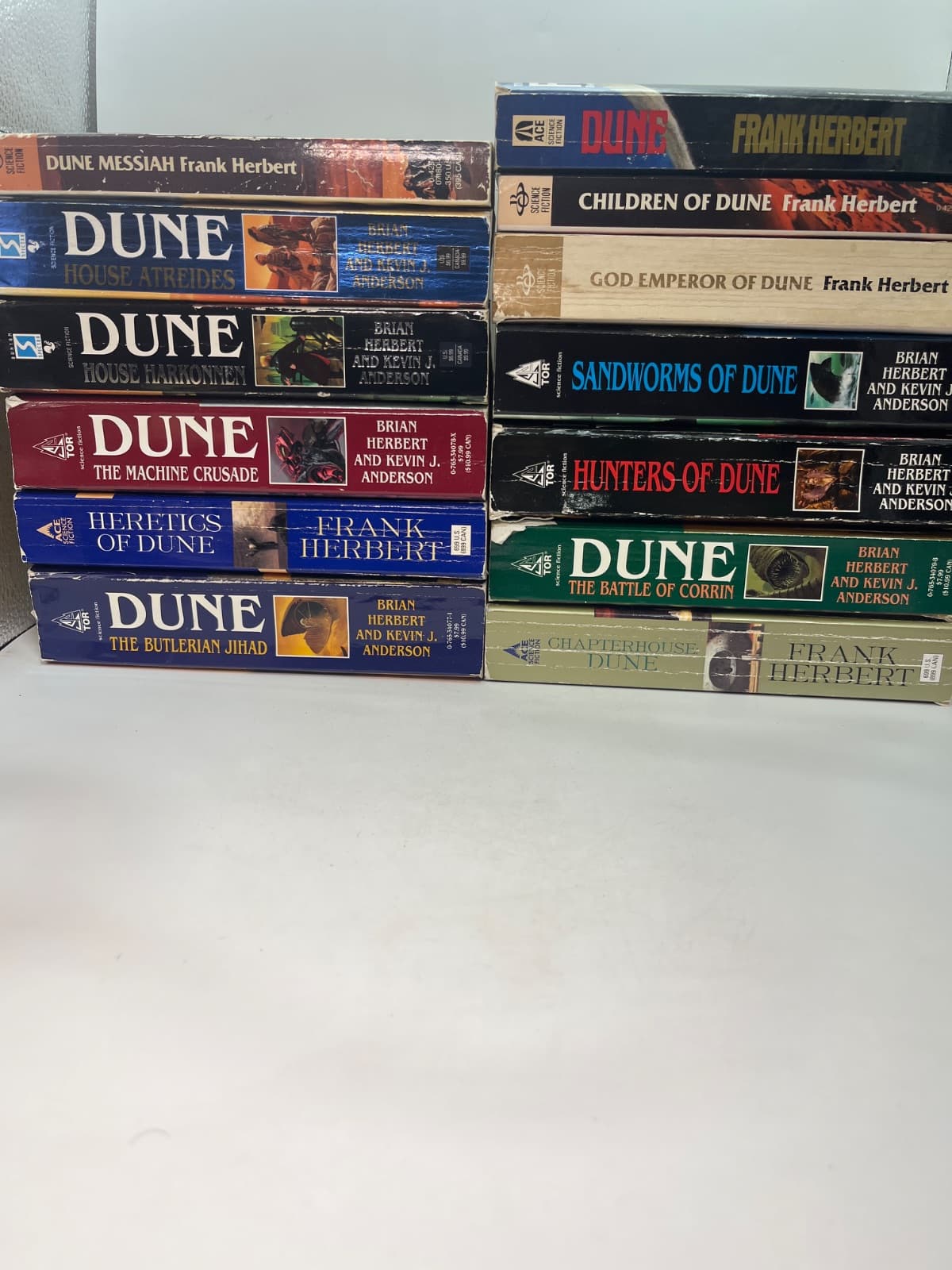 Dune Series - MIXED LOT OF 13 by Frank Herbert - front cover