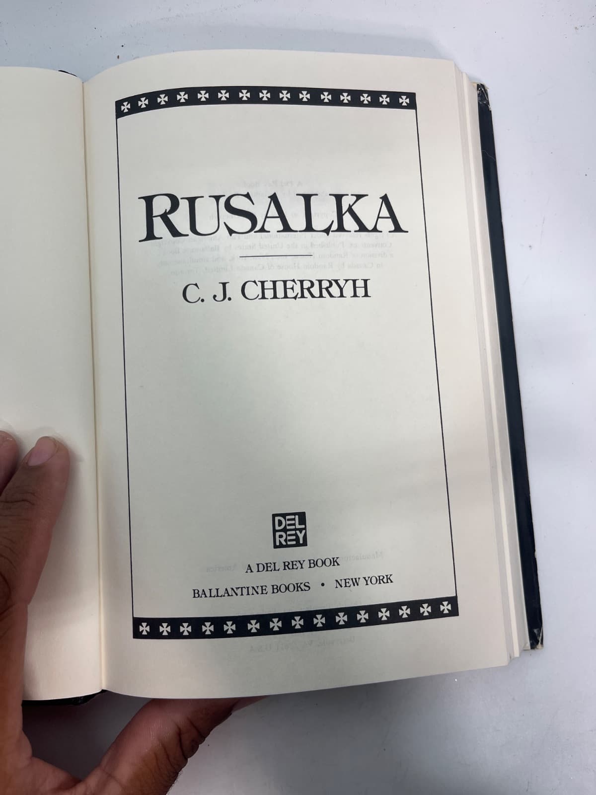 Rusalka by C. J. Cherryh - title page