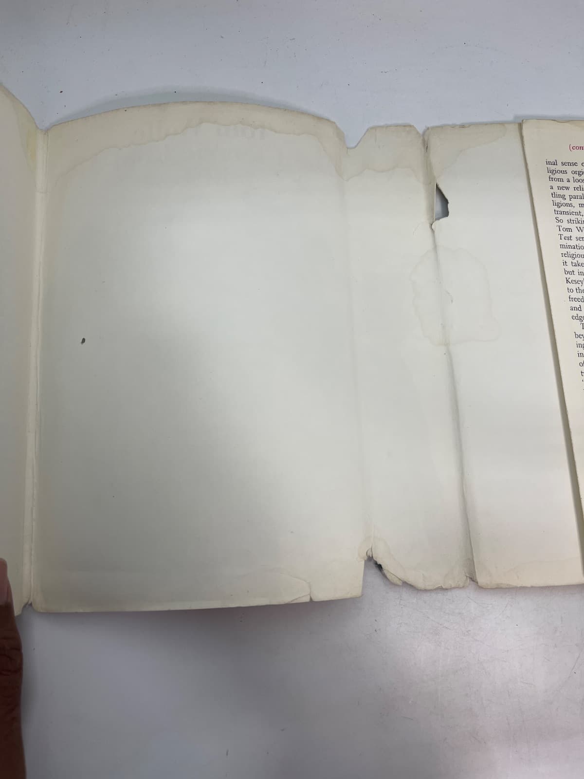 The Electric Kool-Aid Acid Test - FIRST PRINTING - 1968 by Tom Wolfe - title page