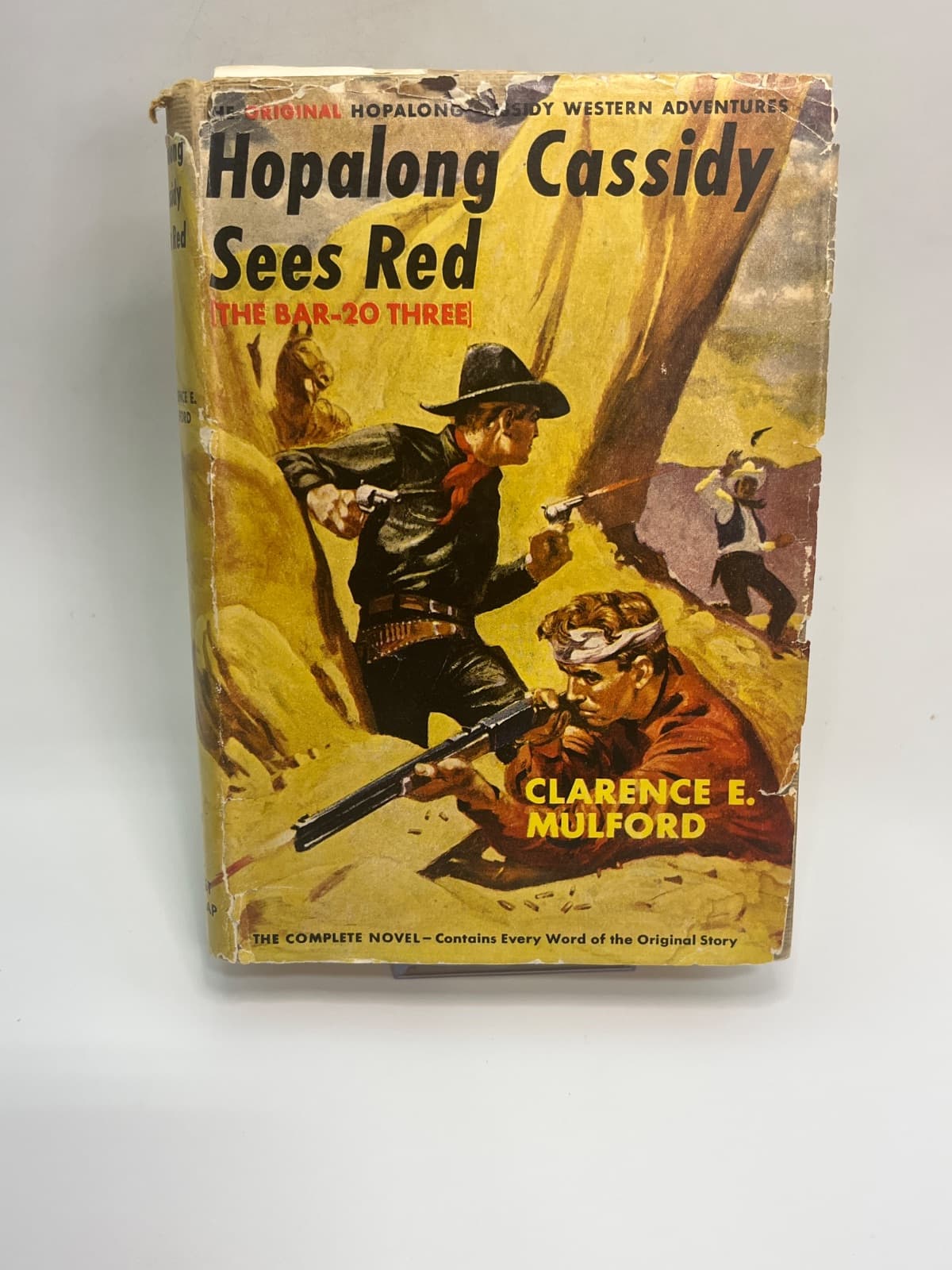 Hopalong Cassidy Sees Red - 1921  by Clarence E. Mulford - front cover
