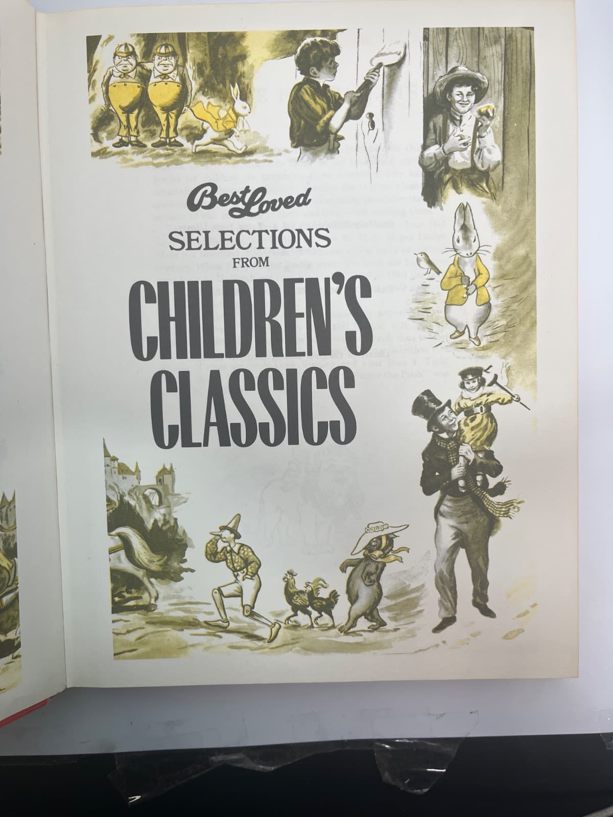 Best Loved Selections from Children's Classics by Various - title page