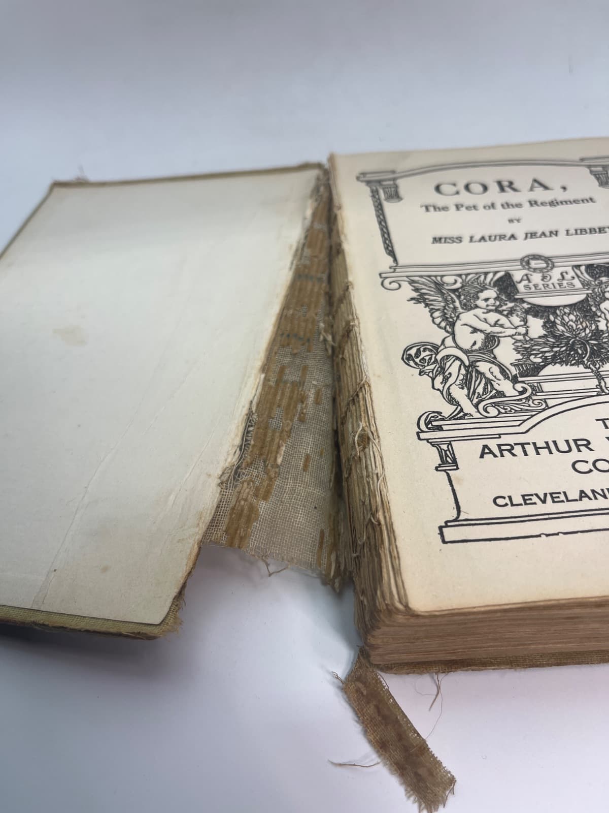 Cora, The Pet of the Regiment - ANTIQUE by Laura Jean Libbey - additional view